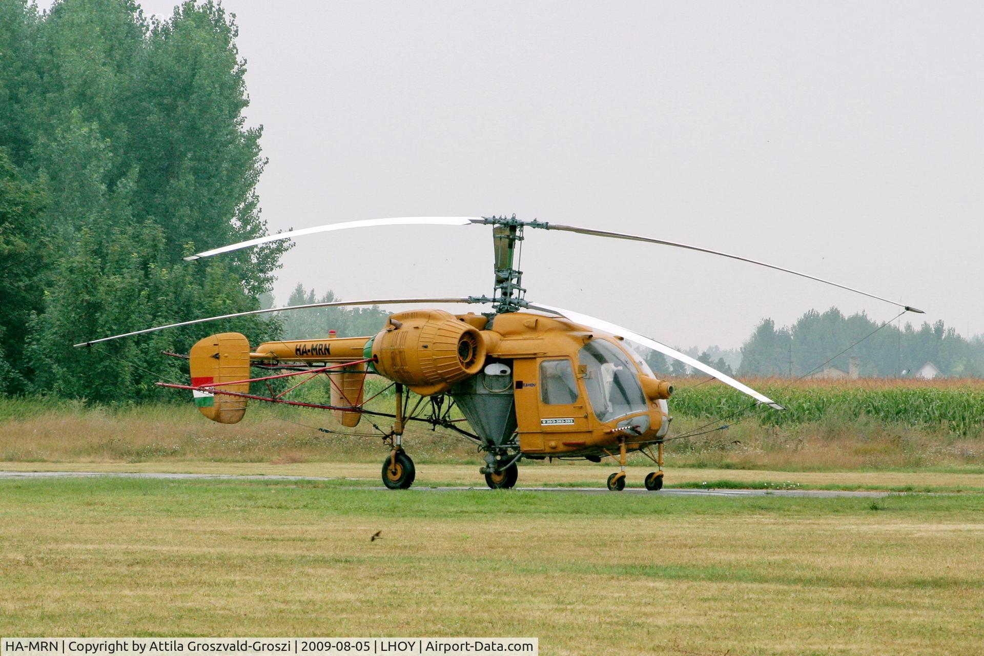 HA-MRN, 1970 Kamov Ka-26 Hoodlum C/N 7001506, LHOY - Öcsény Airport, Hungary