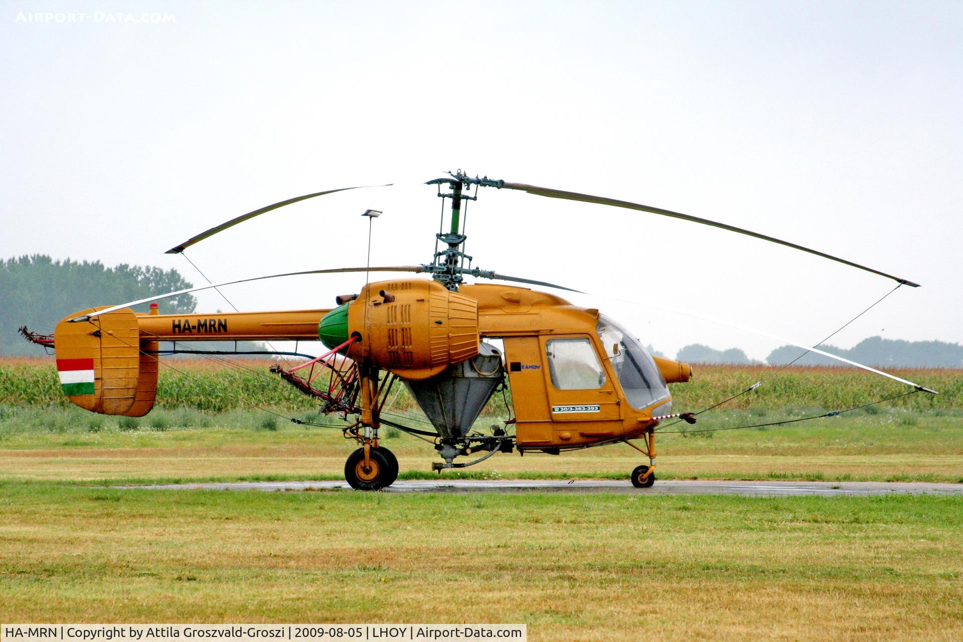 HA-MRN, 1970 Kamov Ka-26 Hoodlum C/N 7001506, LHOY - Öcsény Airport, Hungary