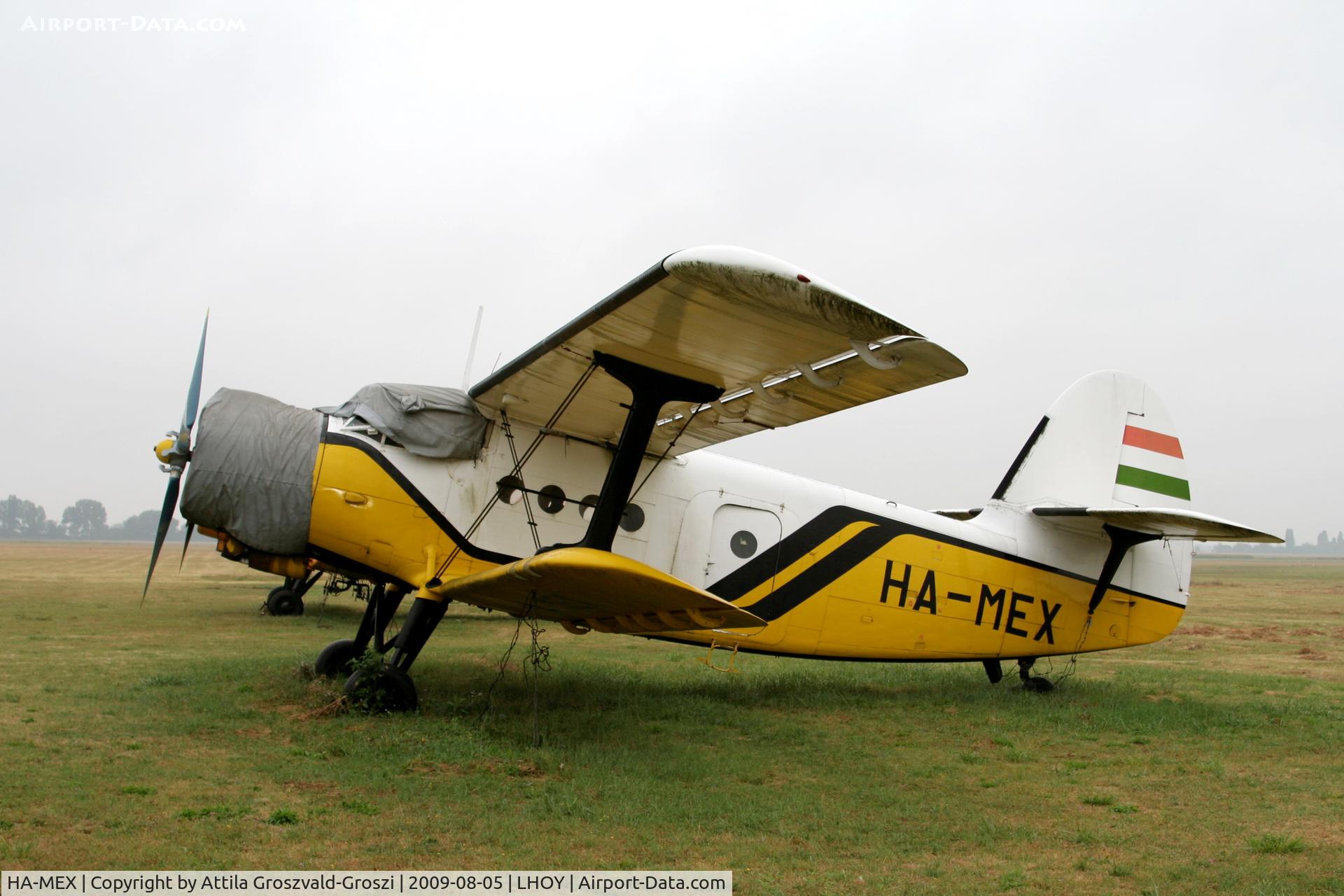 HA-MEX, 1986 PZL-Mielec AN-2R C/N 1G217-53, LHOY - Öcsény Airport, Hungary