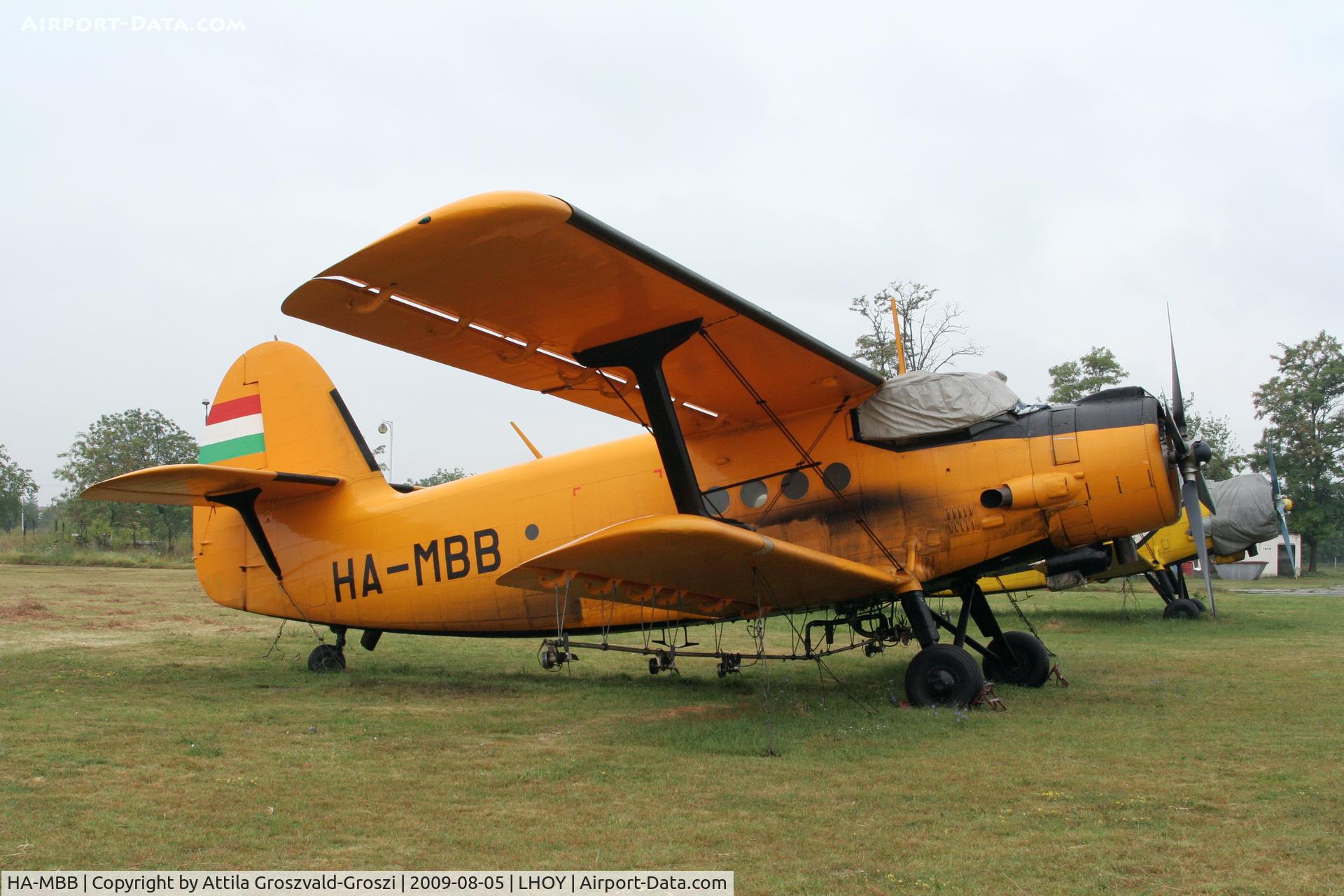 HA-MBB, 1975 Antonov An-2R C/N 1G161-07, LHOY - Öcsény Airport, Hungary
