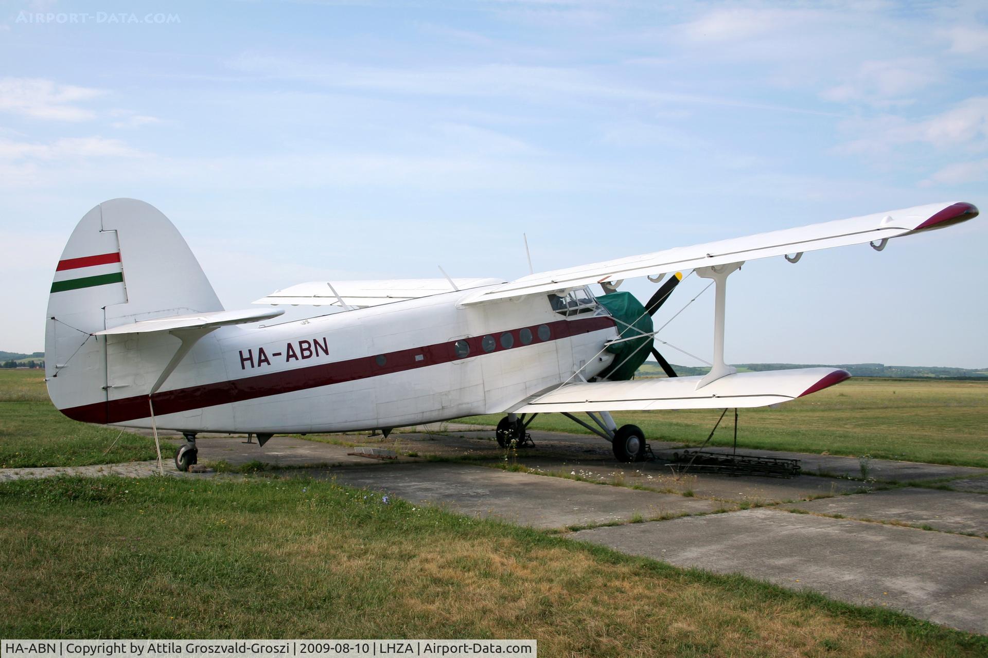 HA-ABN, PZL-Mielec An-2TD C/N 1G152-47, LHZA - Zalaegerszeg-Andráshida Airport, Hungary