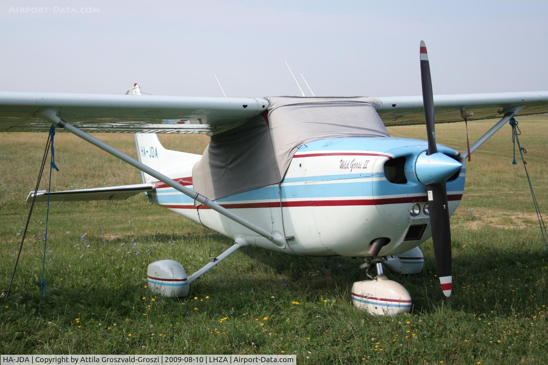 HA-JDA, Cessna 172M C/N 17264977, LHZA - Zalaegerszeg-Andráshida Airport, Hungary