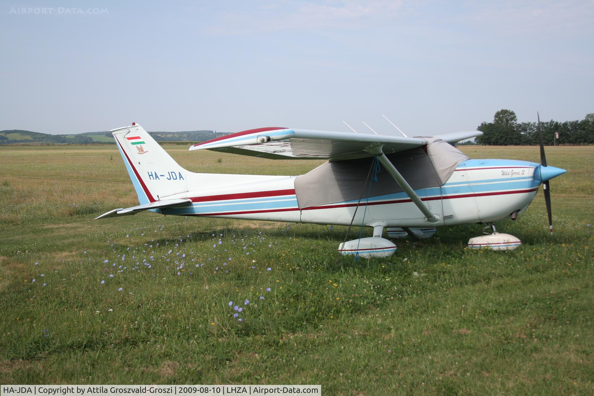 HA-JDA, Cessna 172M C/N 17264977, LHZA - Zalaegerszeg-Andráshida Airport, Hungary