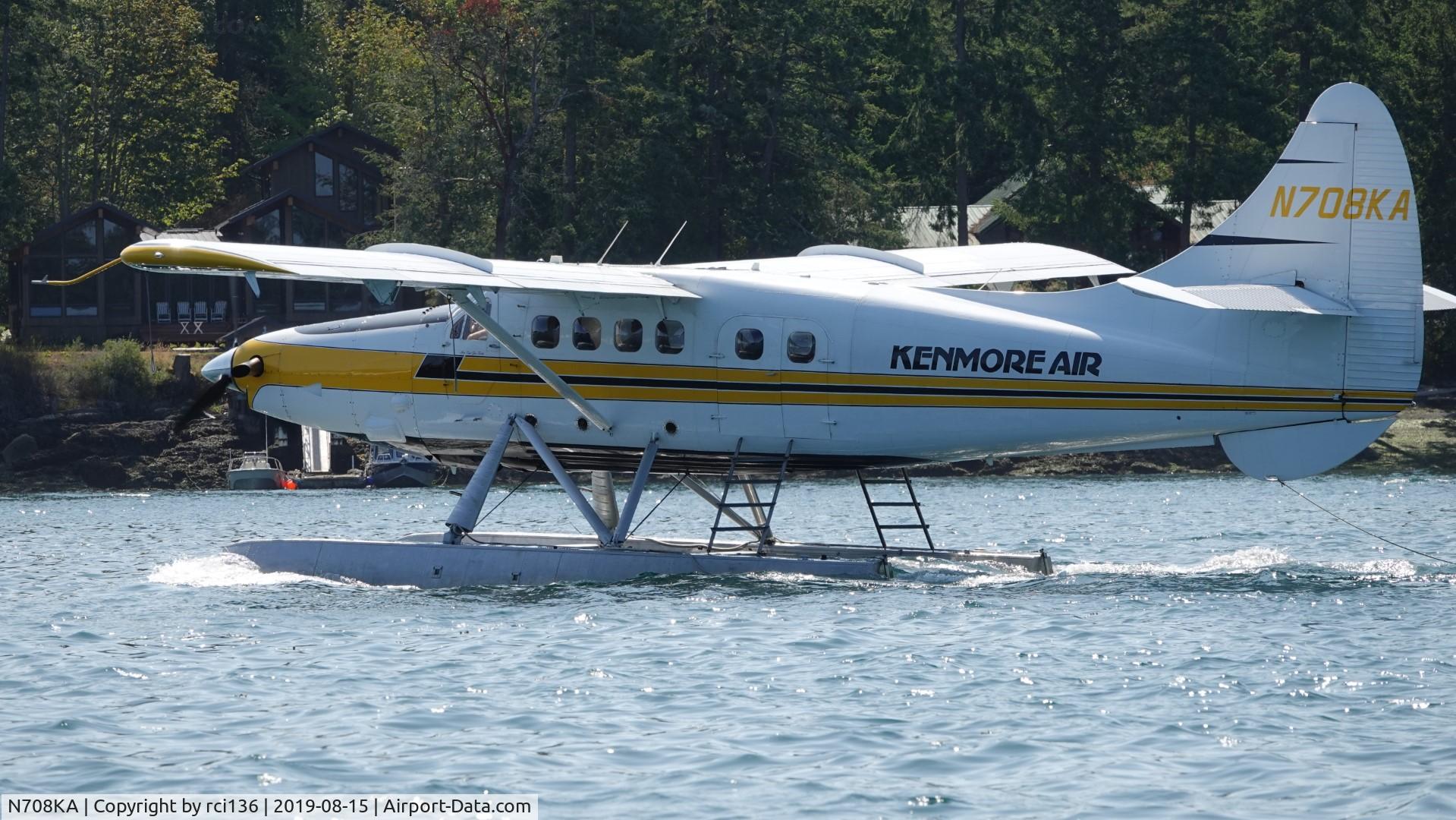 N708KA, 1954 De Havilland Canada DHC-3 Turbo Otter Otter C/N 59, Roche Harbor