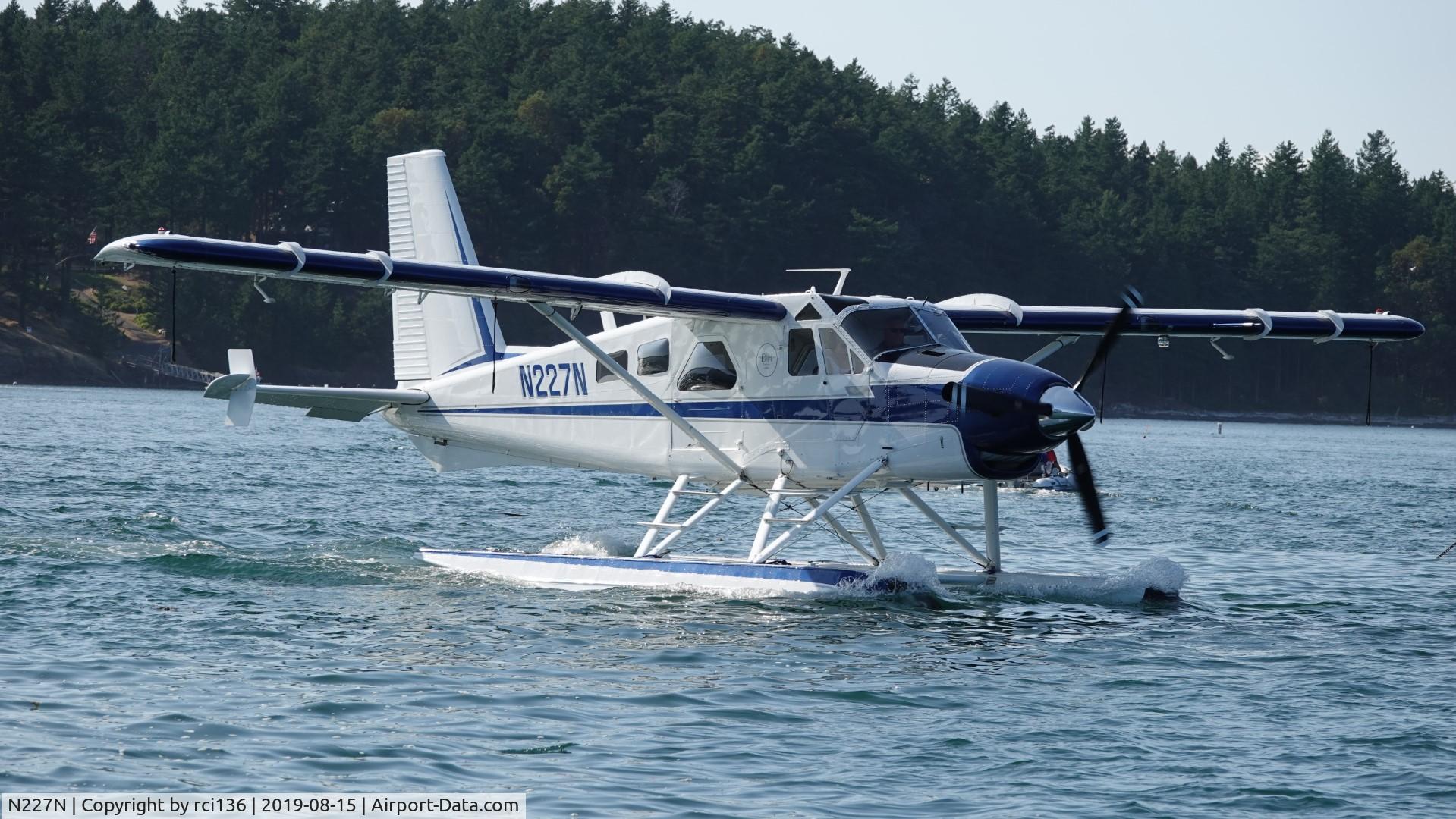N227N, De Havilland Canada DHC-2 Turbo Beaver Mk.3 C/N 1686TB54, Roche Harbor