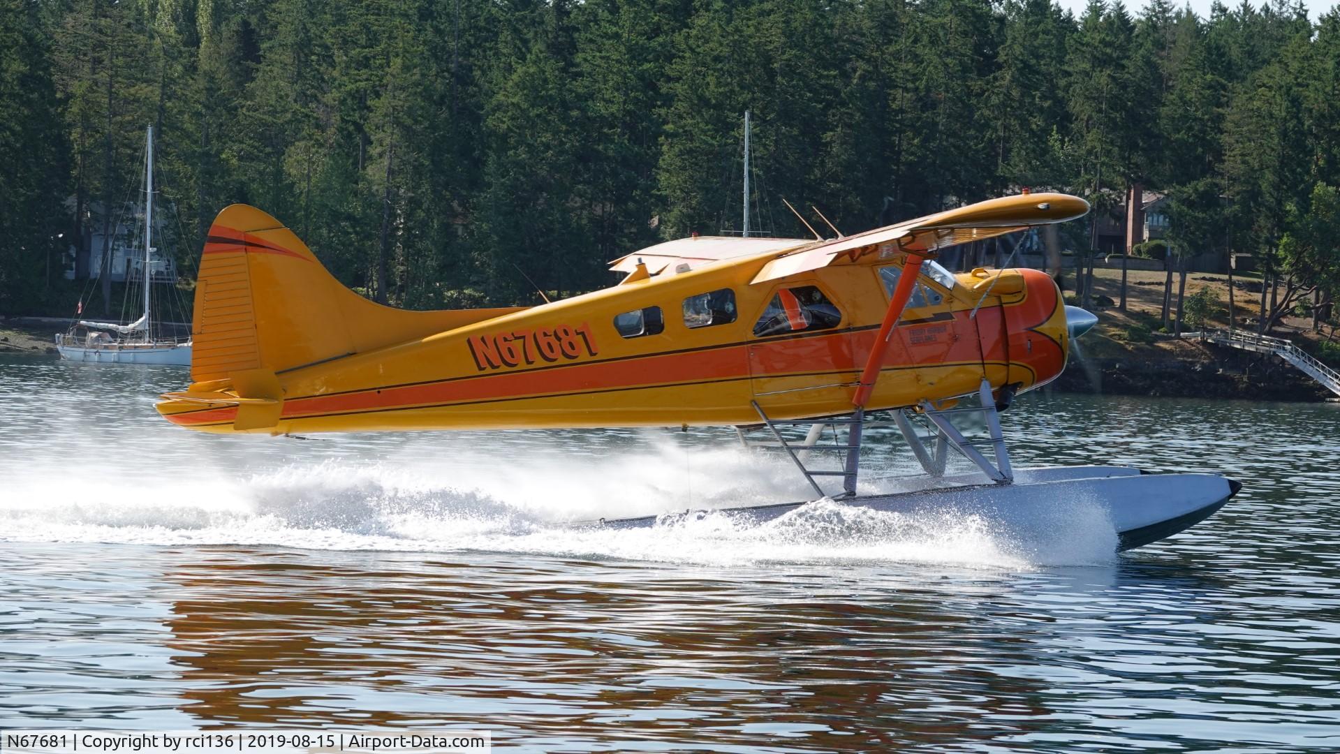 N67681, De Havilland Canada U-6A Beaver C/N 1158/1738, Roche Harbor
