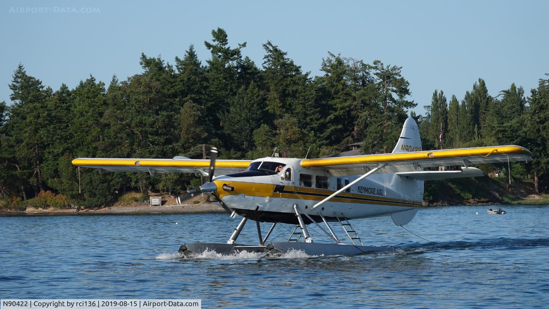 N90422, 1955 De Havilland Canada DHC-3T Vazar Turbine Otter Otter C/N 152, Roche Harbor