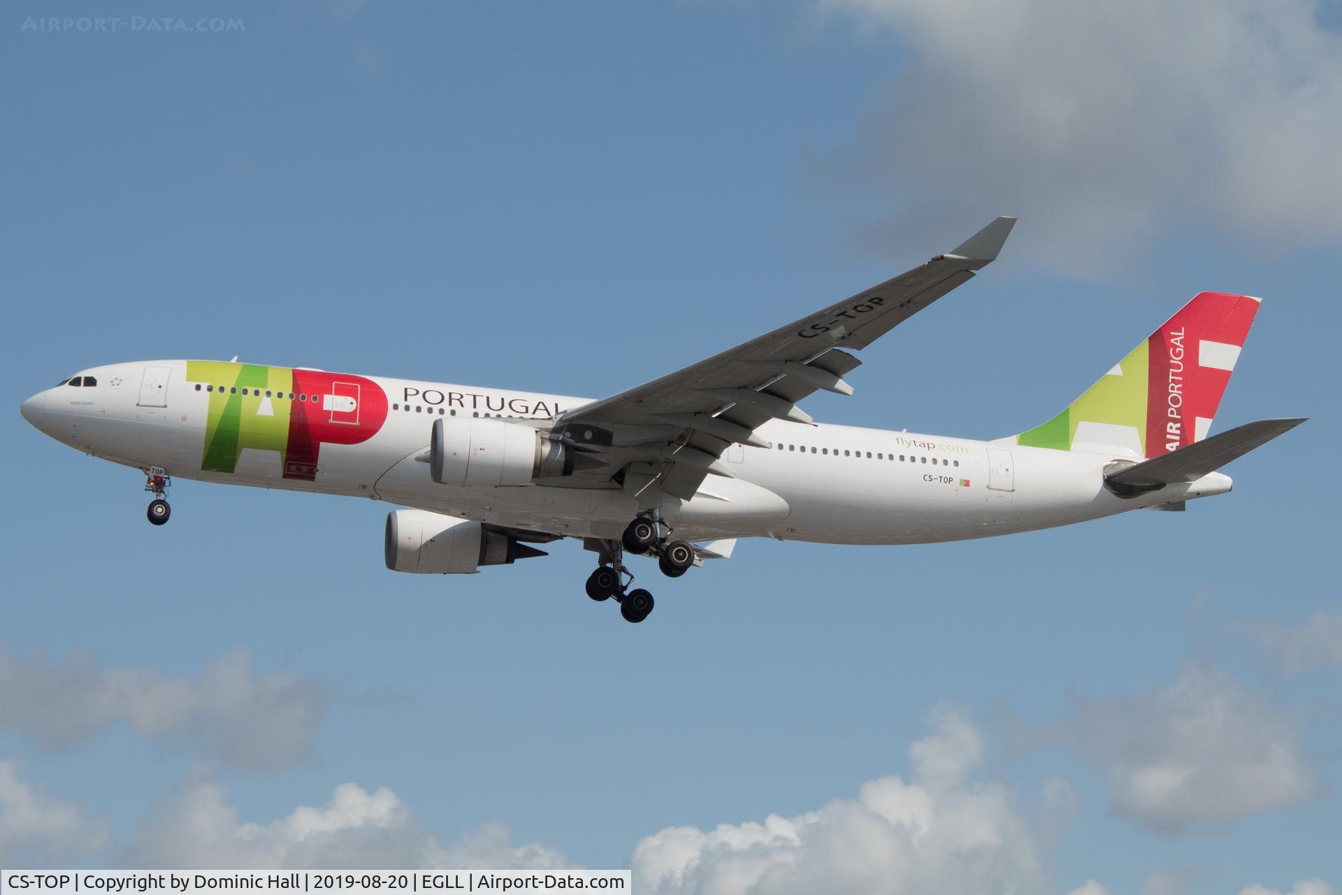 CS-TOP, 2008 Airbus A330-202 C/N 934, Landing RWY 27R