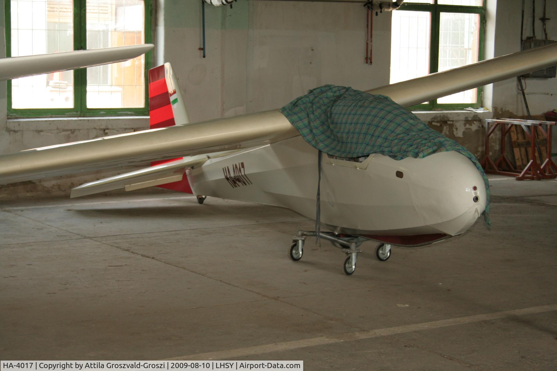 HA-4017, 1964 Schleicher Ka-8B C/N 8369, LHSY - Szombathely Airport, Hungary