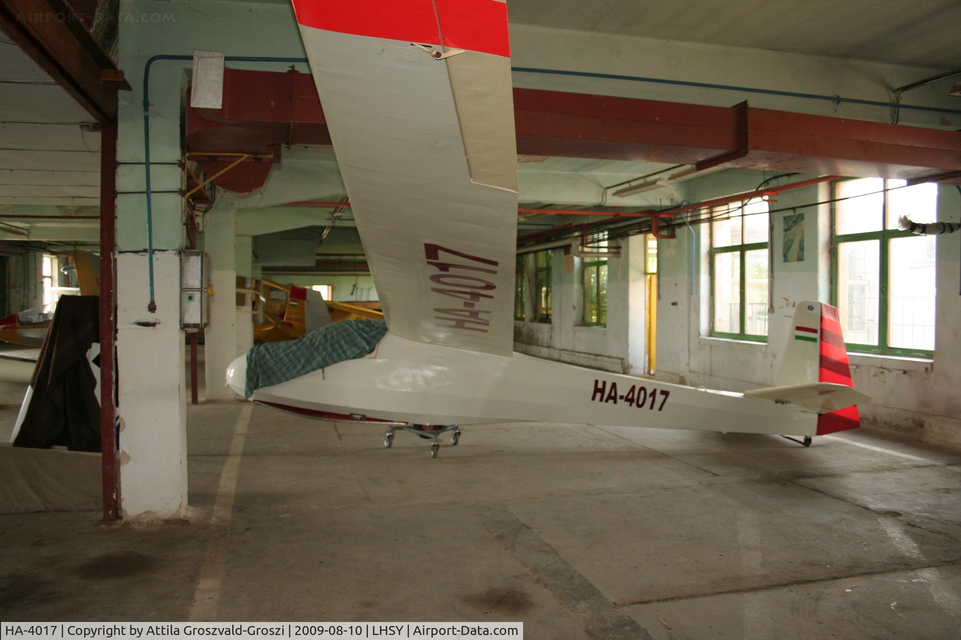 HA-4017, 1964 Schleicher Ka-8B C/N 8369, LHSY - Szombathely Airport, Hungary