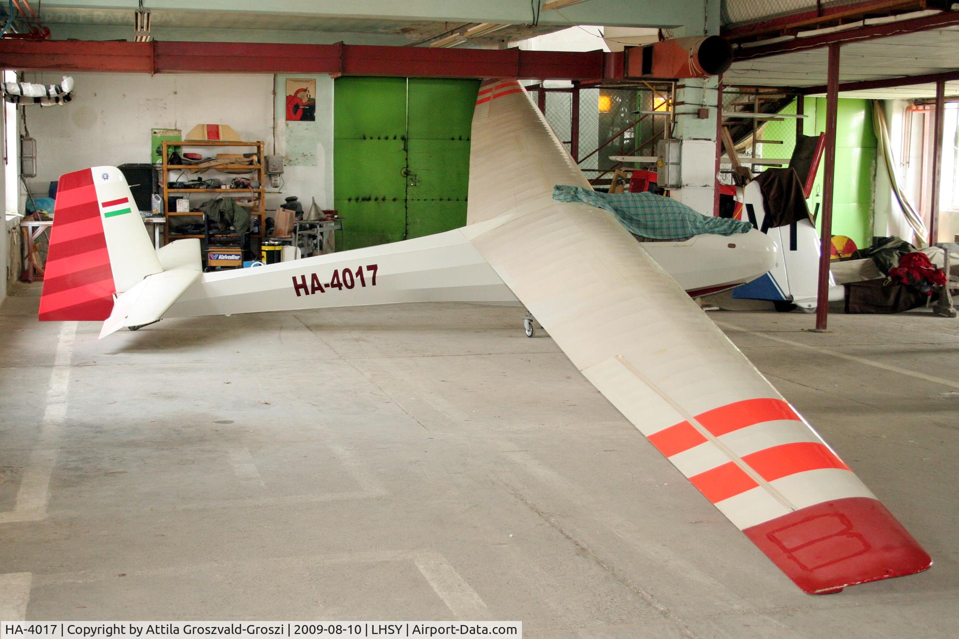 HA-4017, 1964 Schleicher Ka-8B C/N 8369, LHSY - Szombathely Airport, Hungary