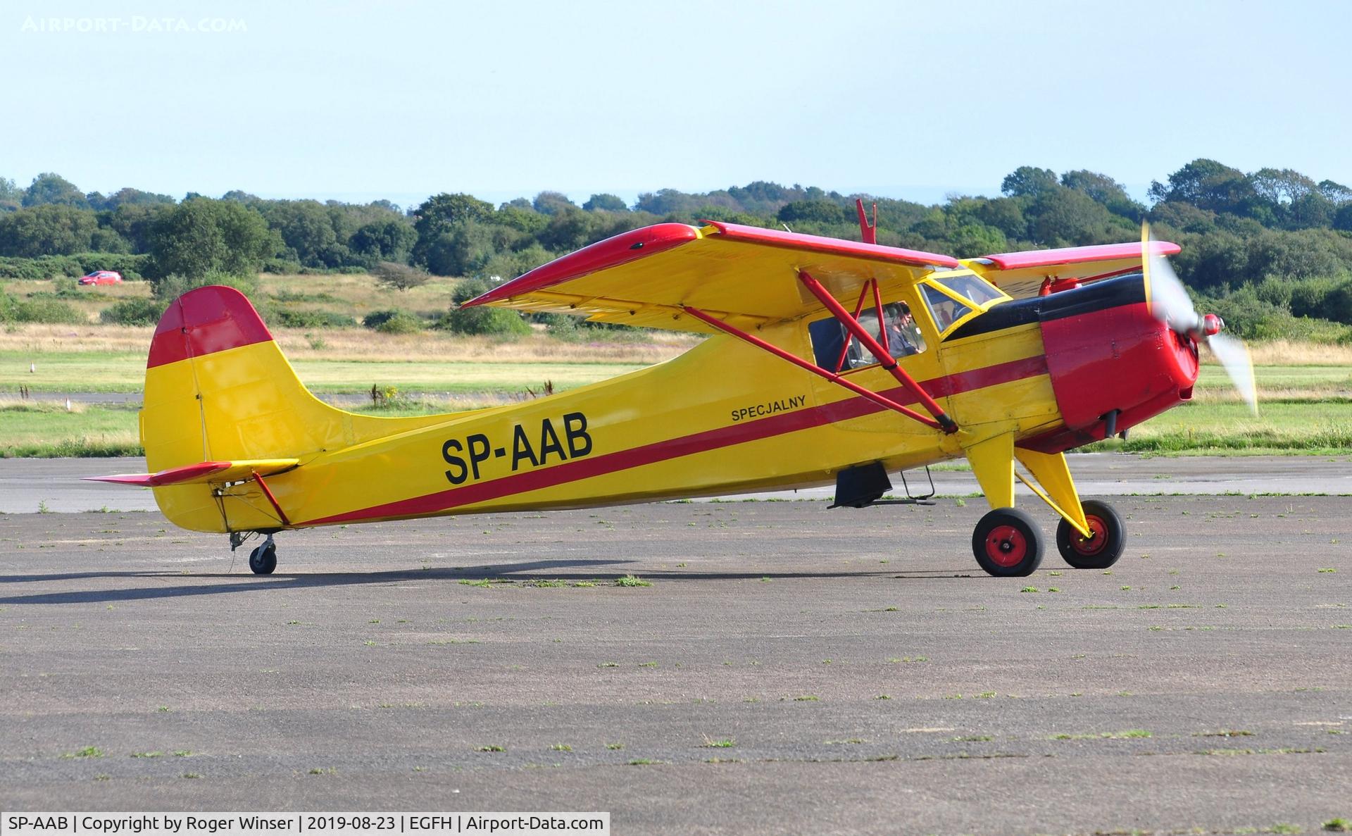 SP-AAB, 1956 Yakovlev Yak-12M C/N 112602, Visiting Yak-12M.