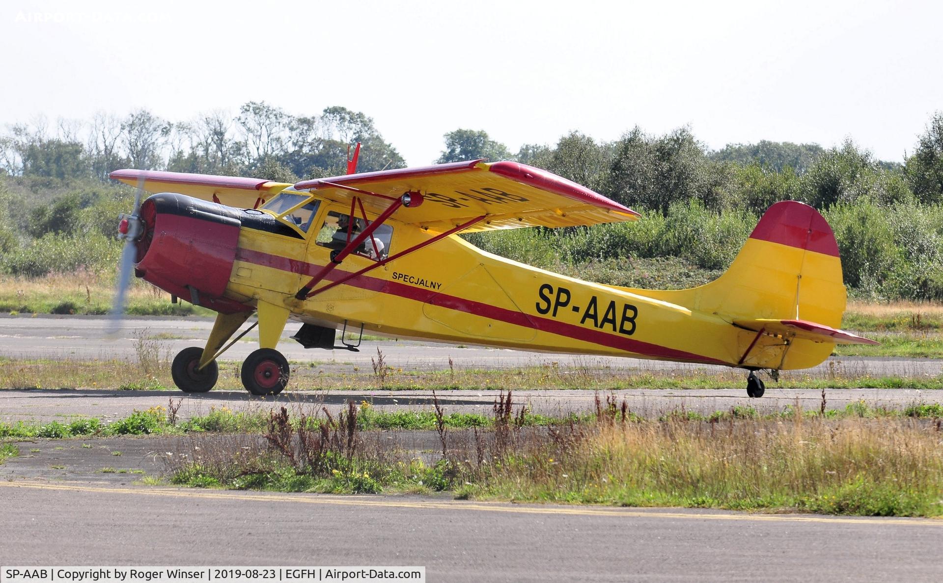 SP-AAB, 1956 Yakovlev Yak-12M C/N 112602, Visiting Yak-12M lifting skydivers.