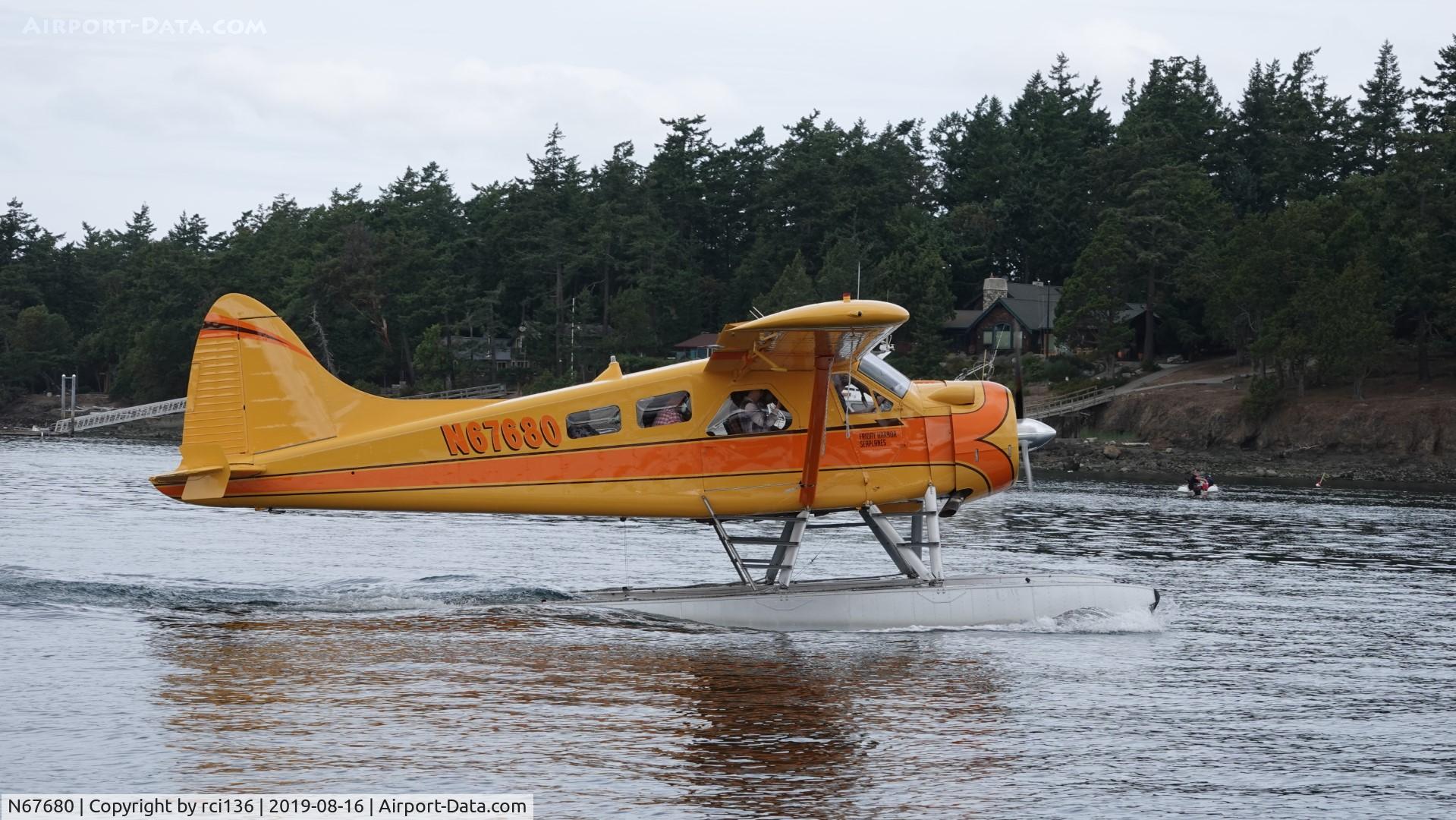 N67680, 1958 De Havilland Canada DHC-2 Beaver Mk.I (L20A) C/N 1338, Roche Harbor