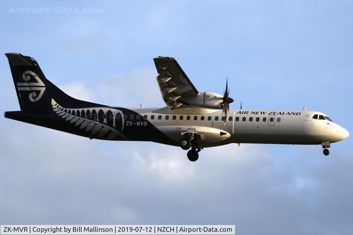 ZK-MVR, 2018 ATR 72-212 A C/N 1487, NZ5341