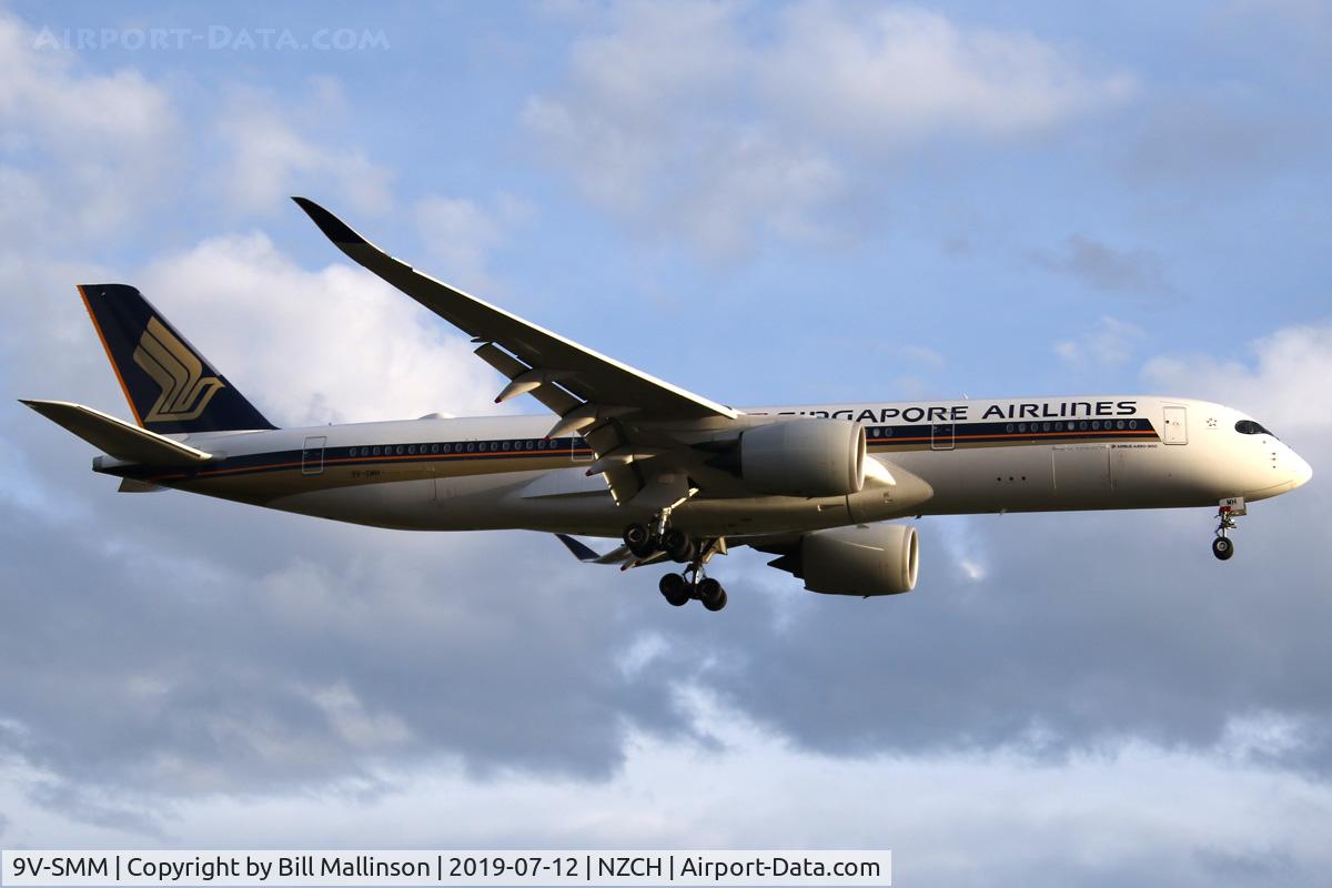 9V-SMM, 2017 Airbus A350-941 C/N 099, SQ297
