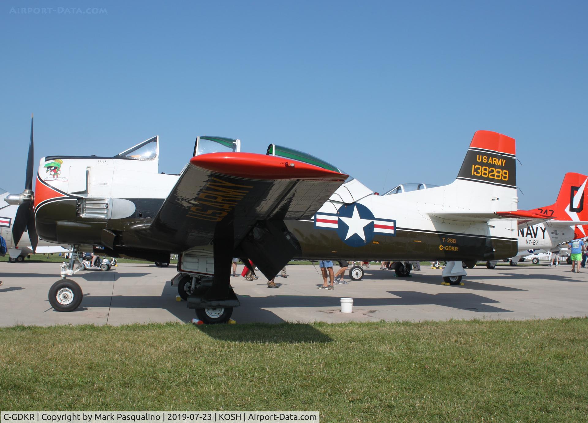C-GDKR, 1956 North American T-28B Trojan C/N 200-360, North American T-28B