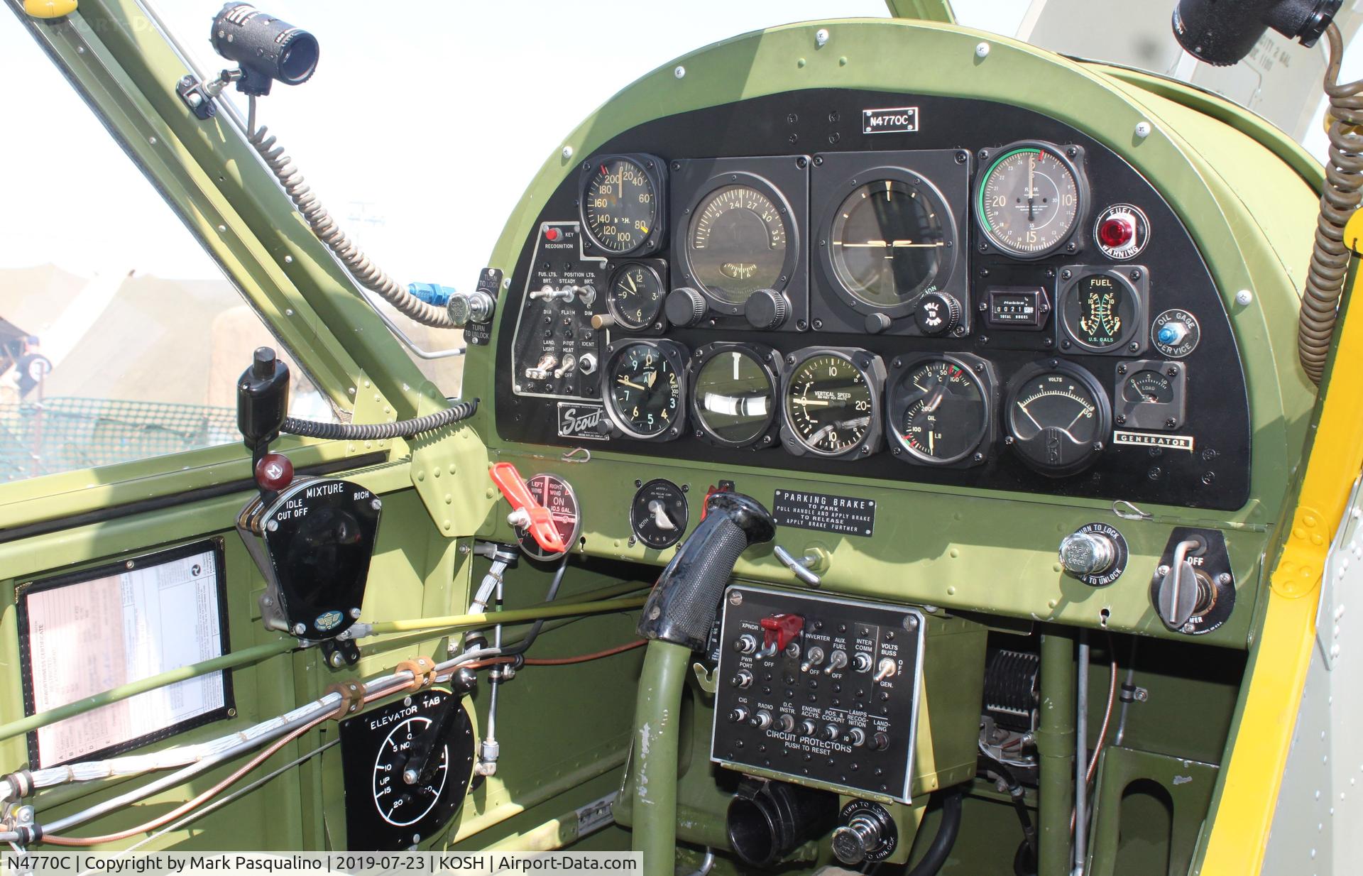 N4770C, 1949 Boeing YL-15 Scout C/N 47-0432 (20012), Boeing YL-15