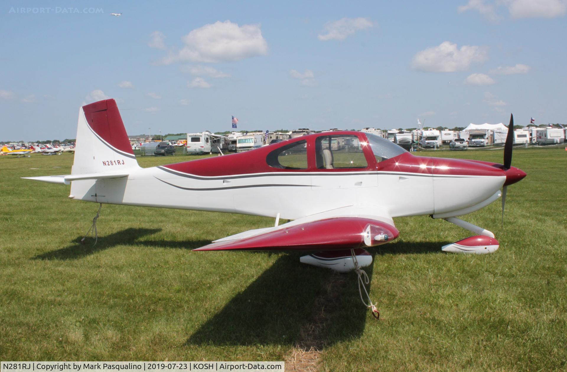 N281RJ, Vans RV-10 C/N 40536, Vans RV-10