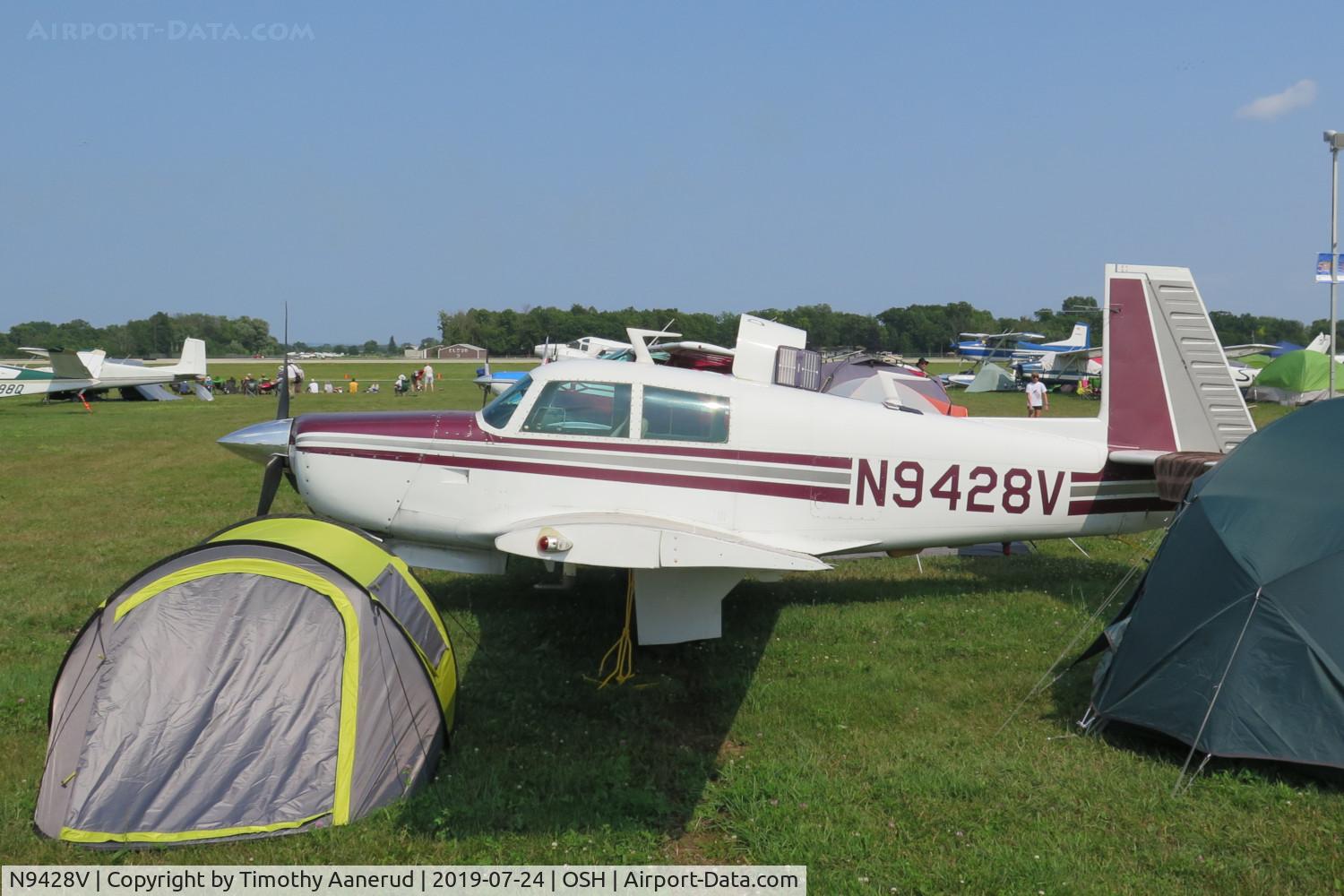 N9428V, 1970 Mooney M20E C/N 700027, 1970 Mooney M20E, c/n: 700027