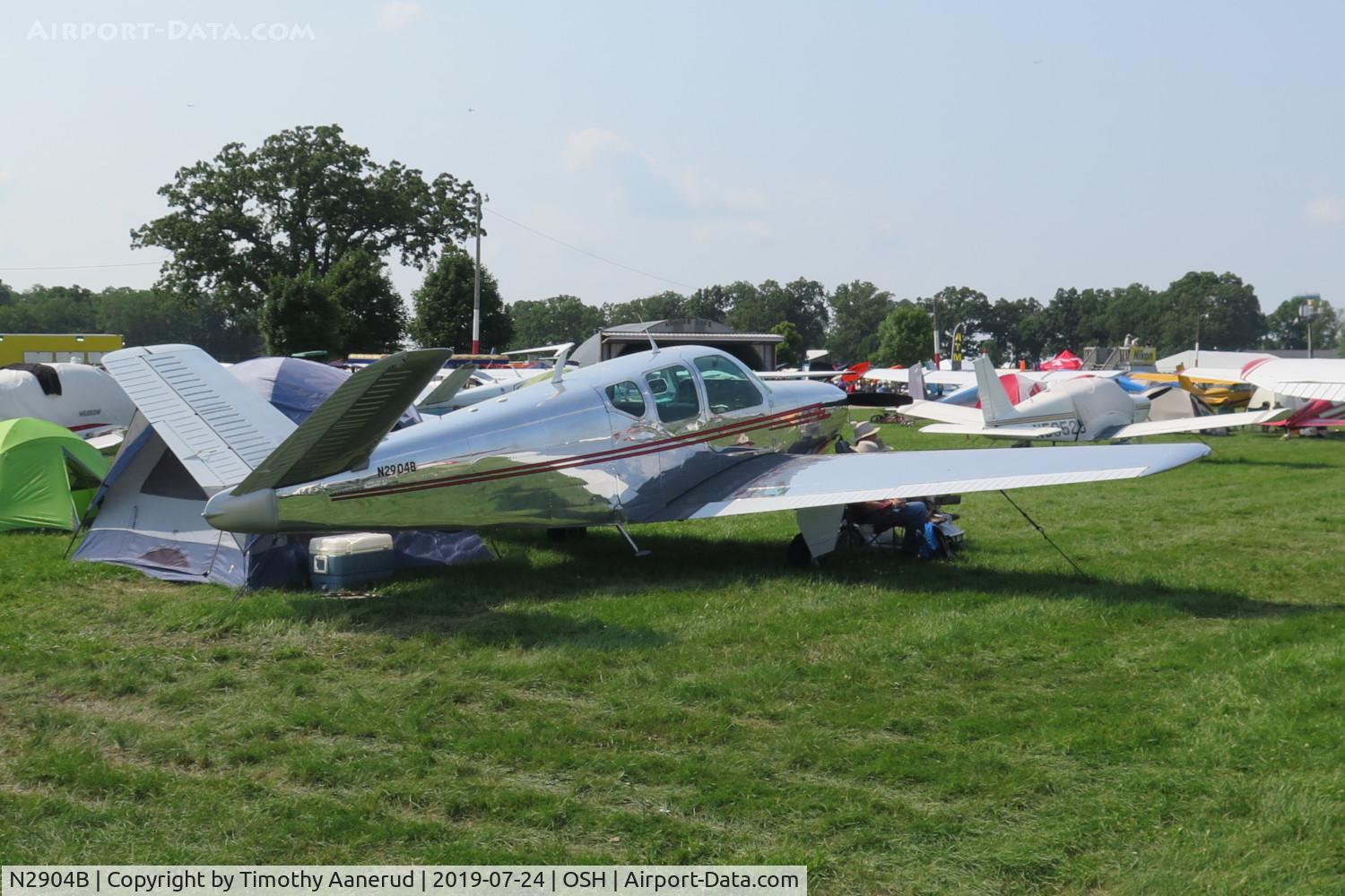 N2904B, 1953 Beech D35 C/N D-3549, 1953 Beech D35, c/n: D-3549