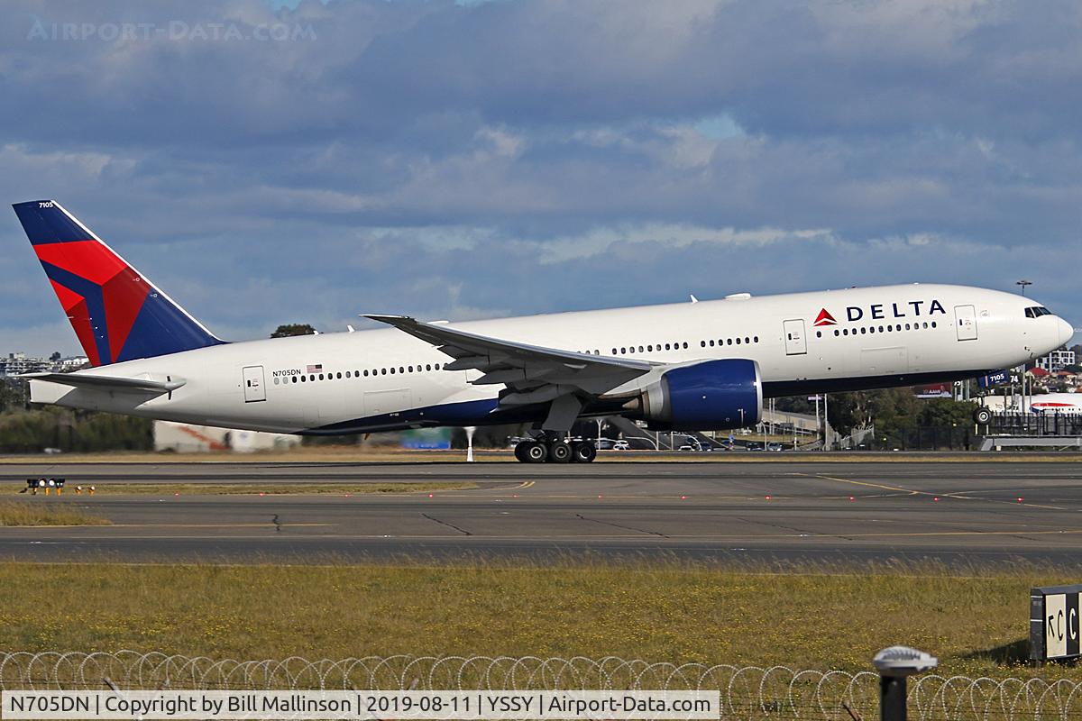 N705DN, 2008 Boeing 777-232/LR C/N 29742, DL40 to LAX