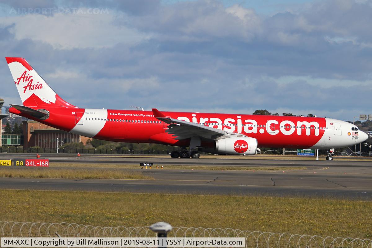 9M-XXC, 2009 Airbus A330-343X C/N 1048, D7-222