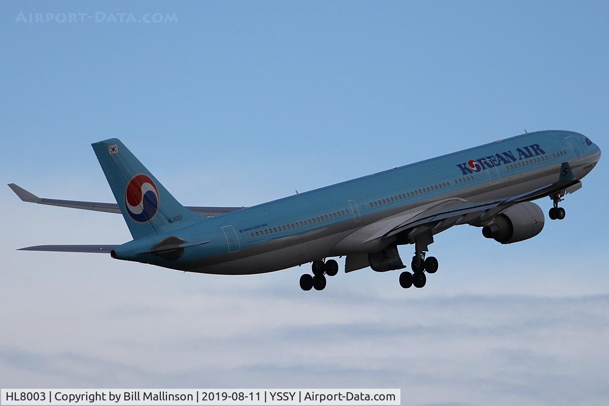 HL8003, 2014 Airbus A330-323 C/N 1590, KE122 to SEL