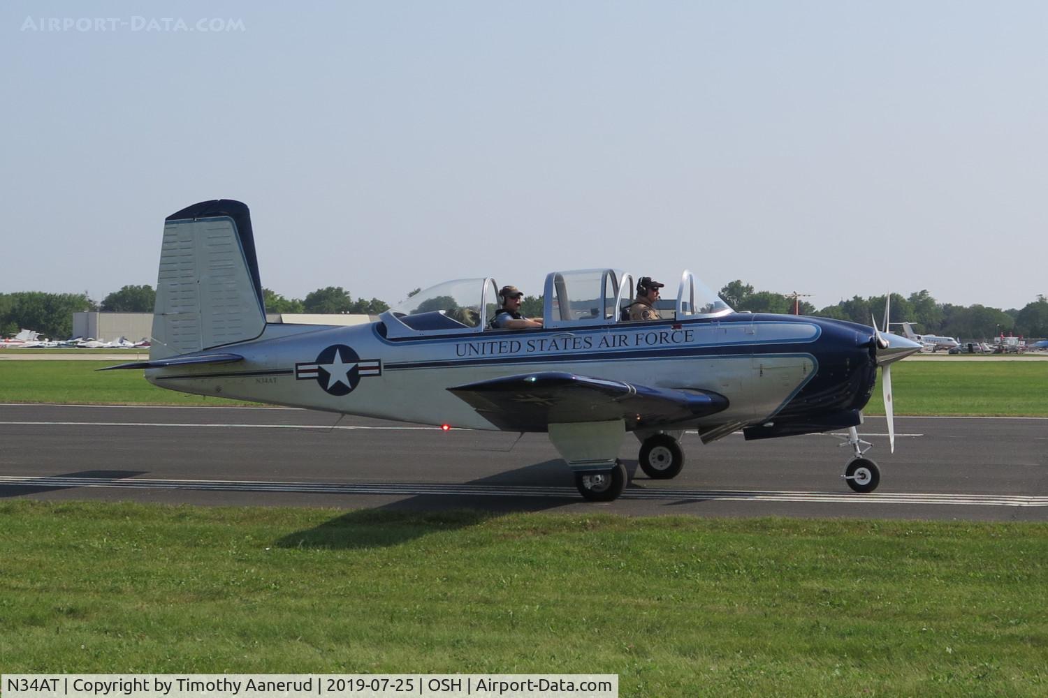 N34AT, 1957 Beech T-34A (A45) Mentor Mentor C/N G-139, 1957 Beech T-34A (A45) Mentor, c/n: G-139