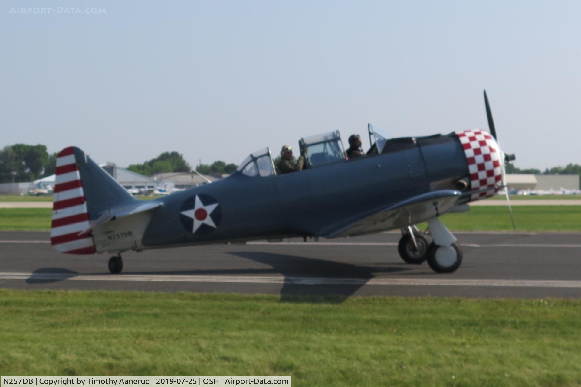 N257DB, 1952 North American T-6G Texan C/N 182-600, 1952 North American T-6G Texan, c/n: 182-600