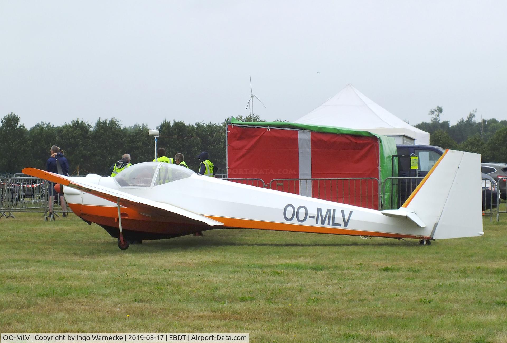 OO-MLV, Scheibe SF-25C Falke C/N 44281, Scheibe SF-25C Falke at the 2019 Fly-in at Diest/Schaffen airfield