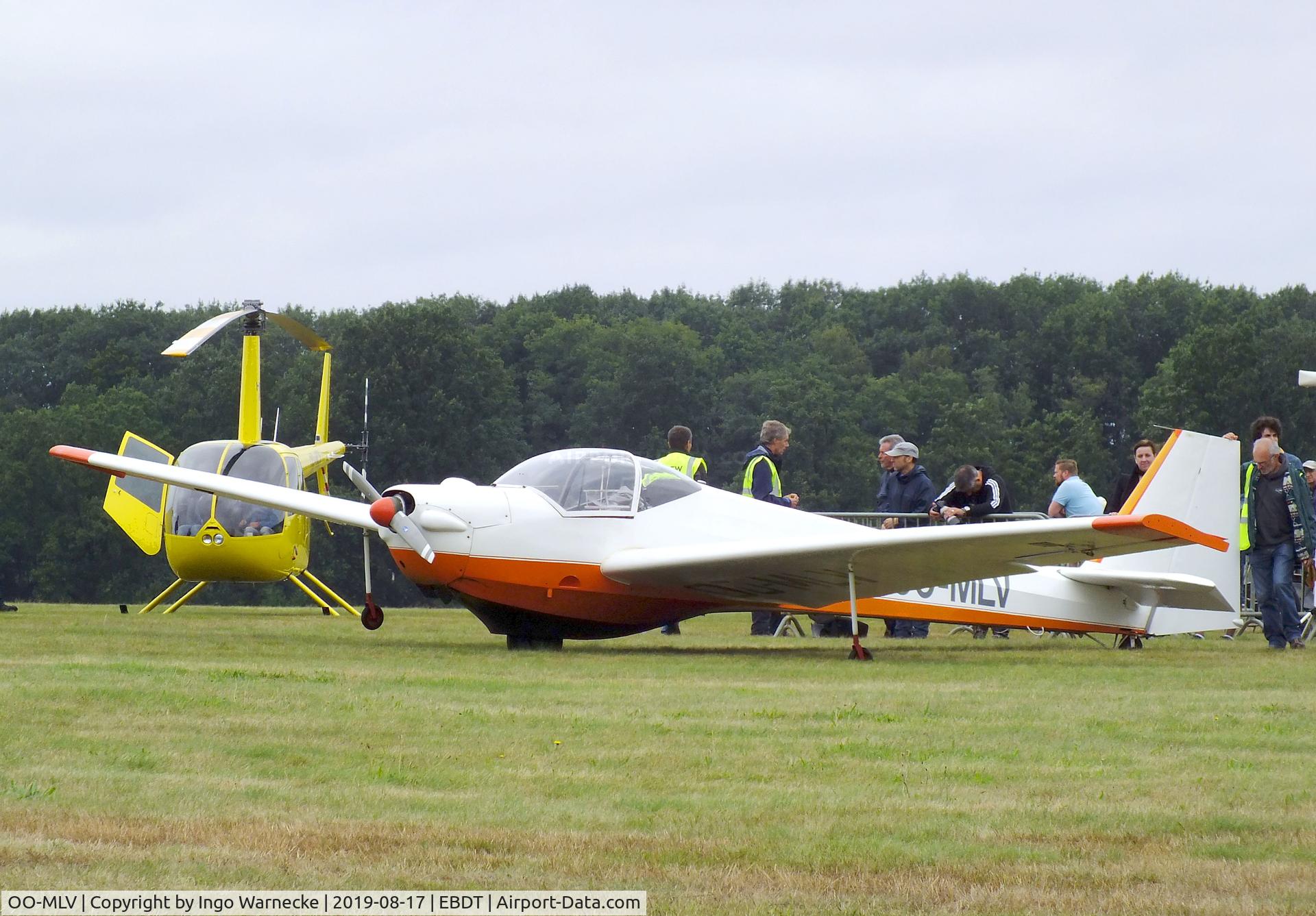 OO-MLV, Scheibe SF-25C Falke C/N 44281, Scheibe SF-25C Falke at the 2019 Fly-in at Diest/Schaffen airfield