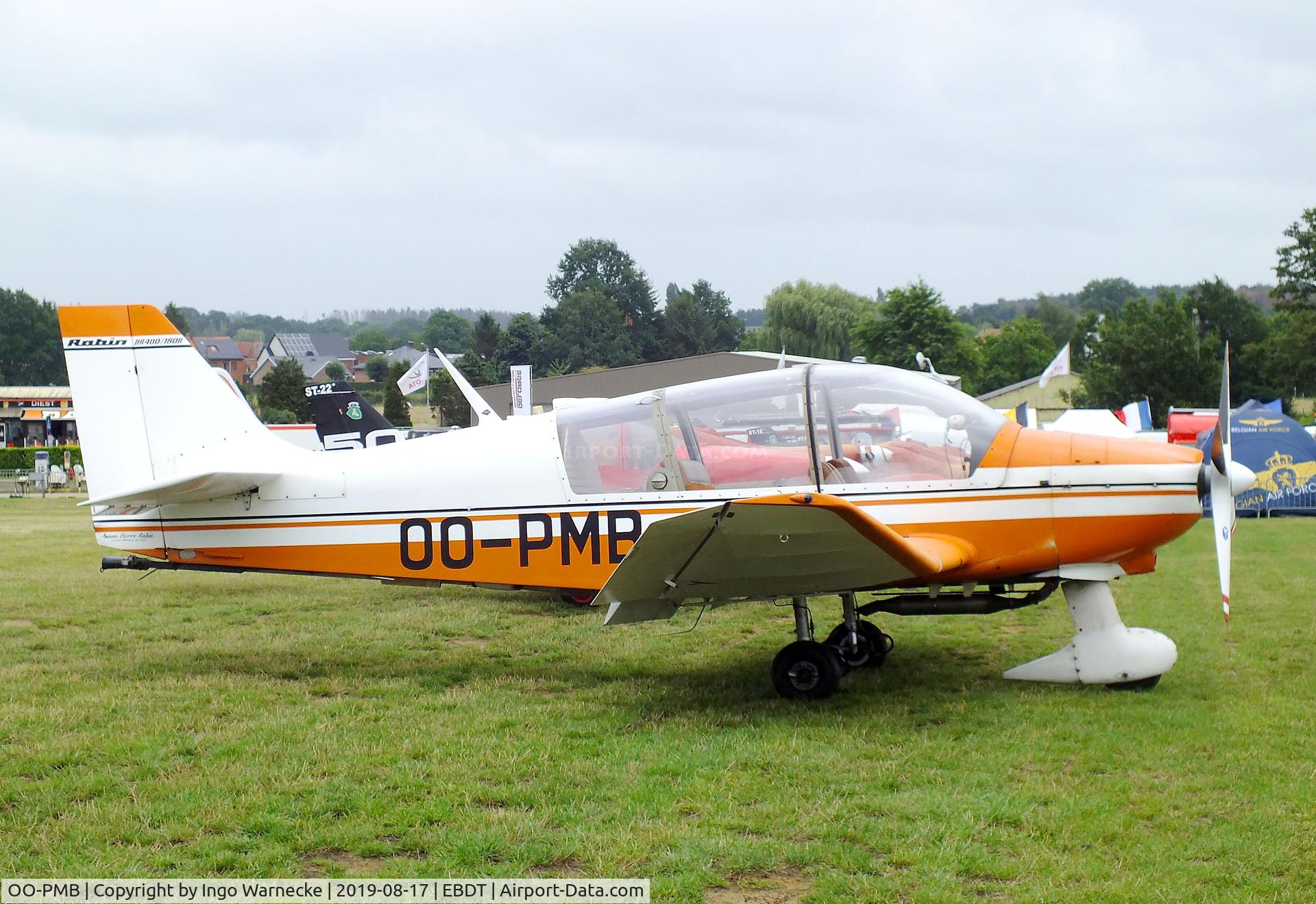 OO-PMB, 1978 Robin DR-400-180R Remorqueur Regent C/N 1366, Robin DR.400-180R Remorqueur at the 2019 Fly-in at Diest/Schaffen airfield
