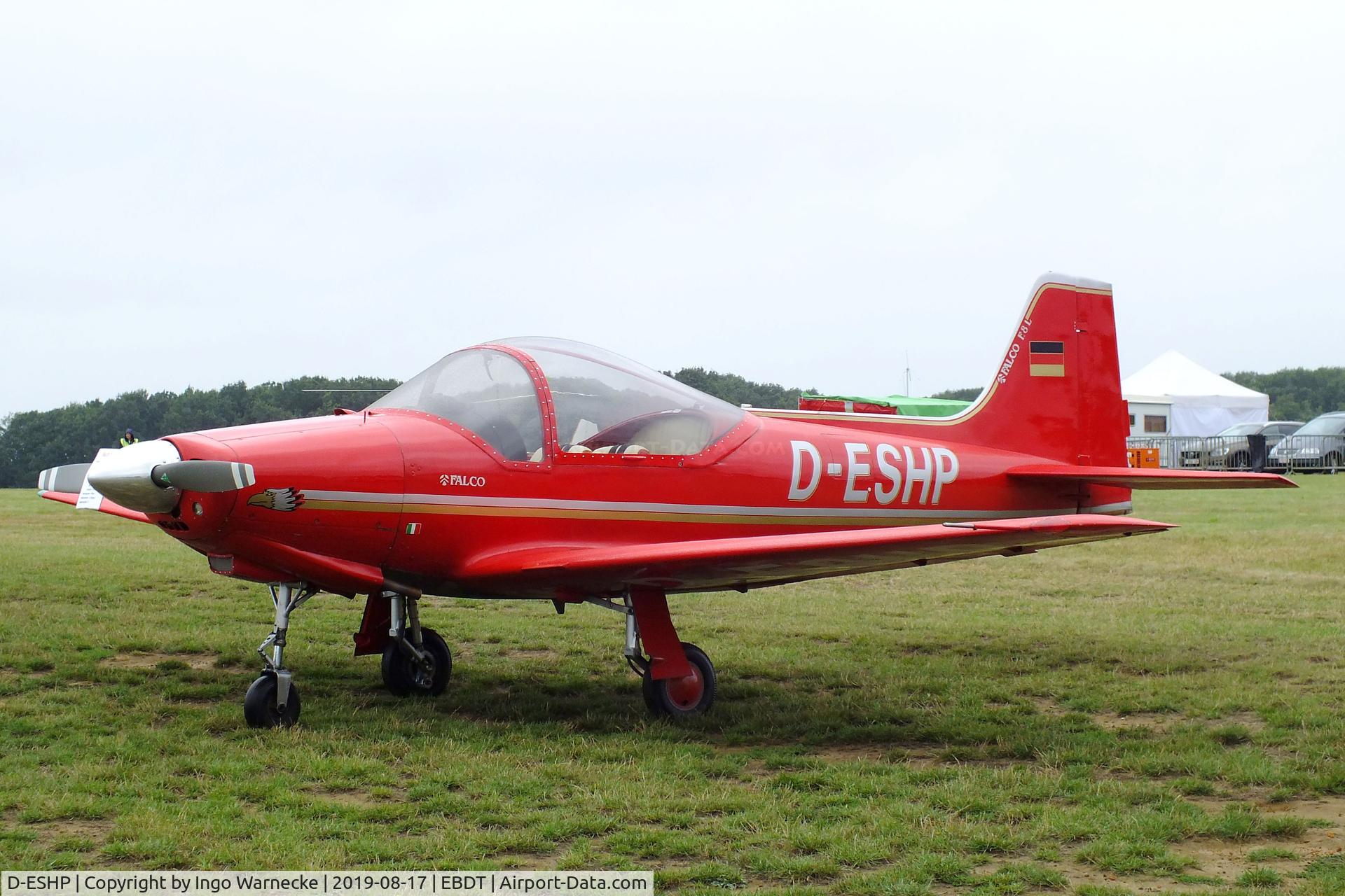 D-ESHP, 1997 Aeromere F-8L Falco III C/N 205, Aeromere F.8L Falco III at the 2019 Fly-in at Diest/Schaffen airfield
