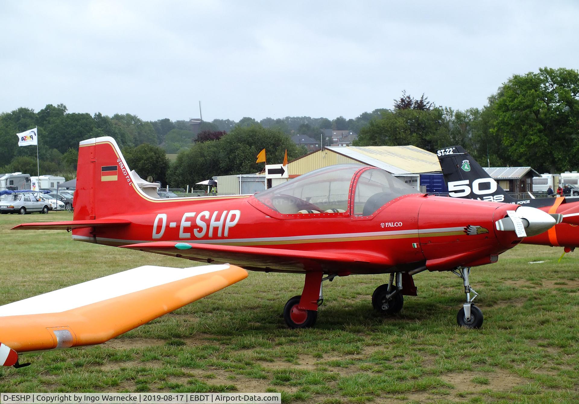 D-ESHP, 1997 Aeromere F-8L Falco III C/N 205, Aeromere F.8L Falco III at the 2019 Fly-in at Diest/Schaffen airfield