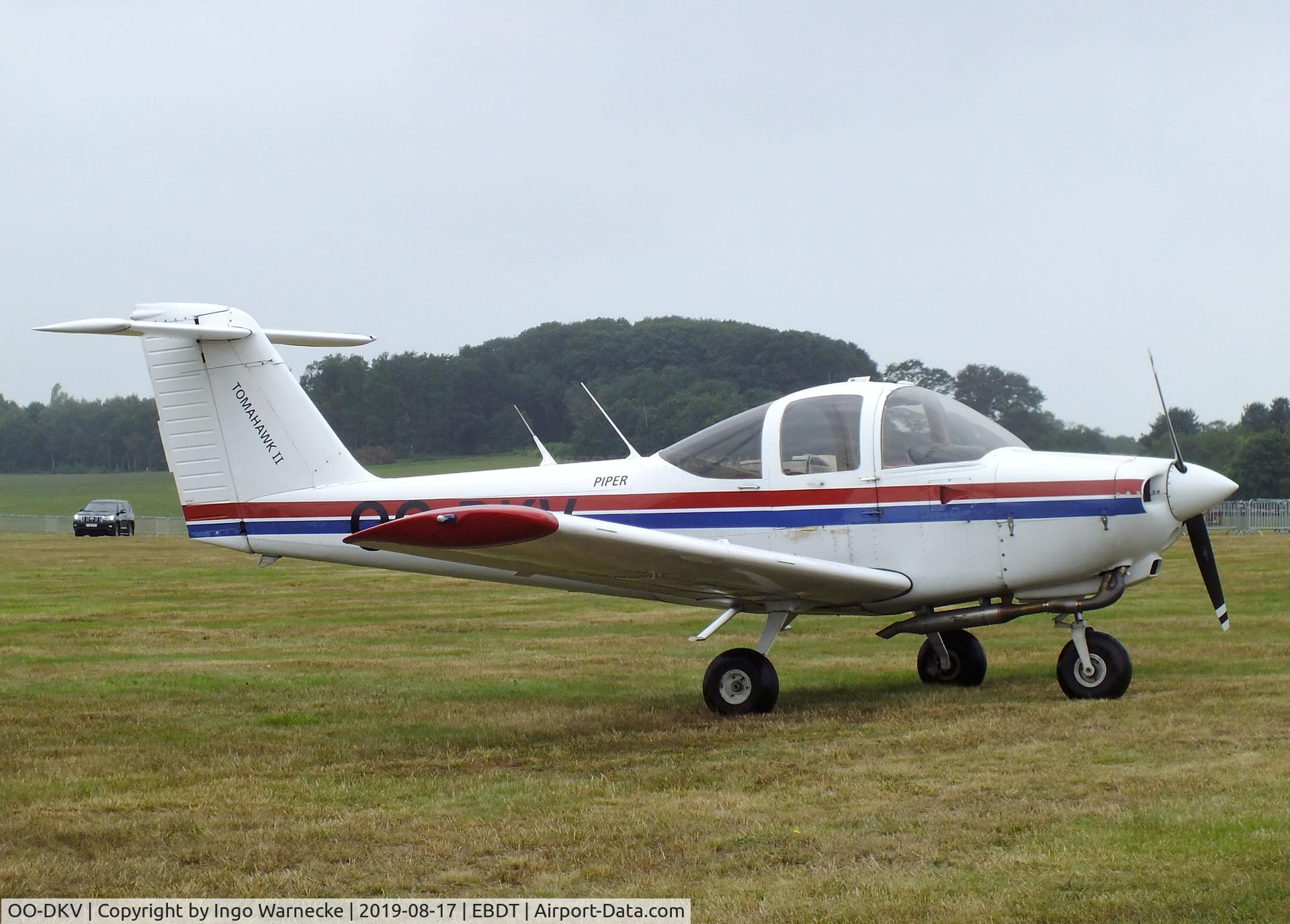 OO-DKV, 1982 Piper PA-38-112 Tomahawk Tomahawk C/N 38-82A0005, Piper PA-38-112 Tomahawk at the 2019 Fly-in at Diest/Schaffen airfield