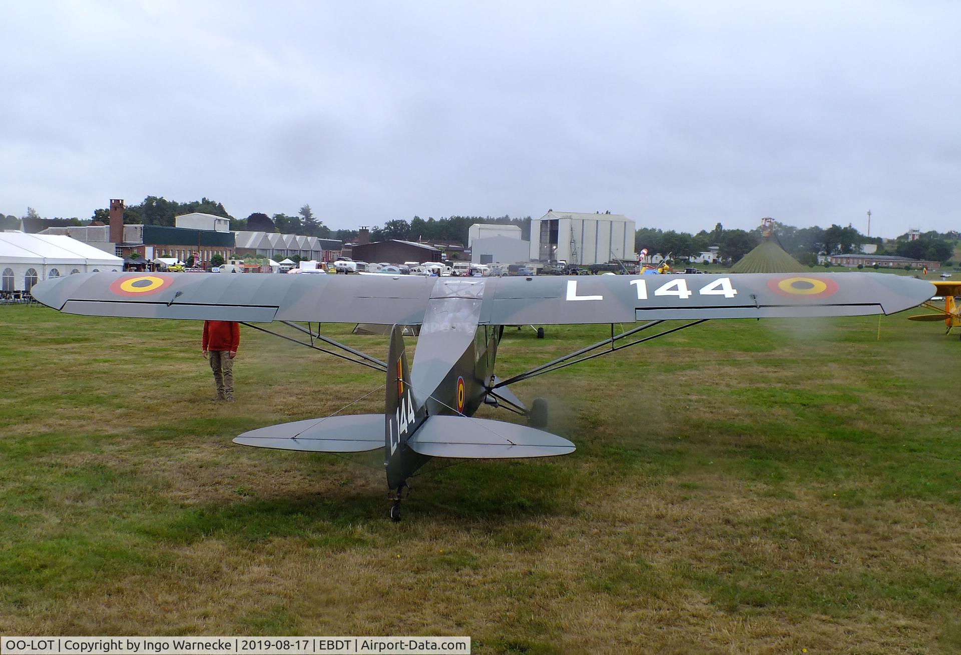 OO-LOT, 1953 Piper L-18C Super Cub (PA-18-95) C/N 18-3218, Piper L-18C (PA-18-95) Super Cub at the 2019 Fly-in at Diest/Schaffen airfield