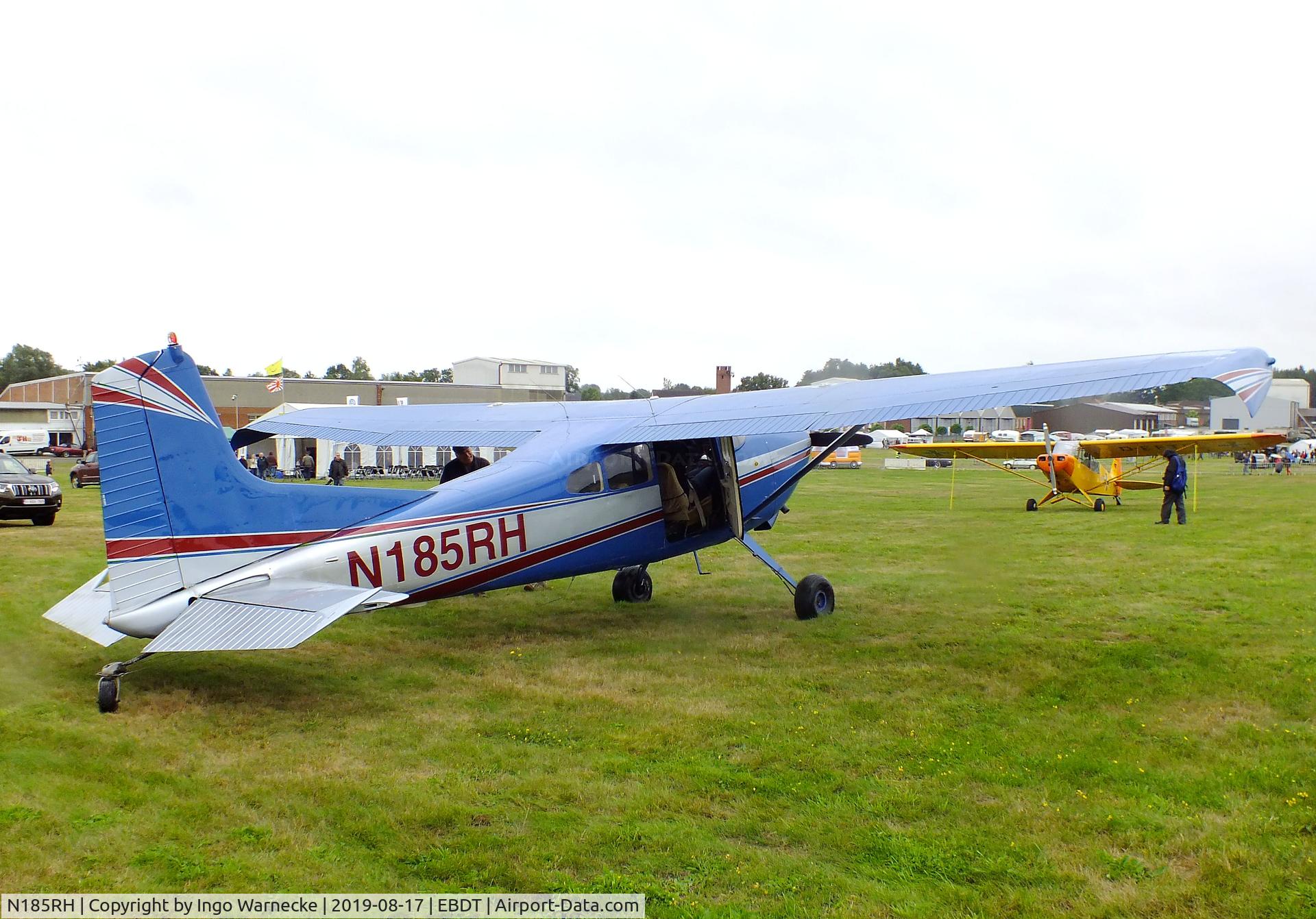 N185RH, 1962 Cessna 185A Skywagon C/N 185-0413, Cessna 185A Skywagon at the 2019 Fly-in at Diest/Schaffen airfield