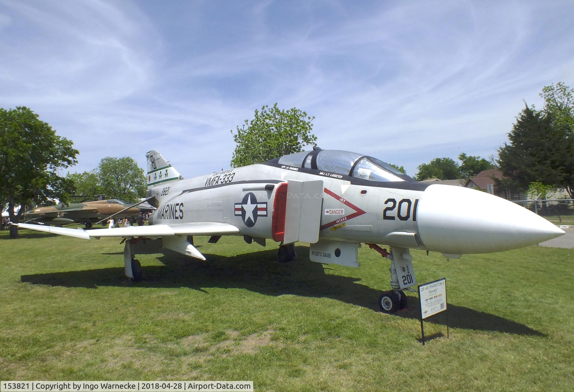 153821, McDonnell QF-4S Phantom II C/N 2135, McDonnell Douglas F-4S (QF-4S) Phantom II at the Fort Worth Aviation Museum, Fort Worth TX