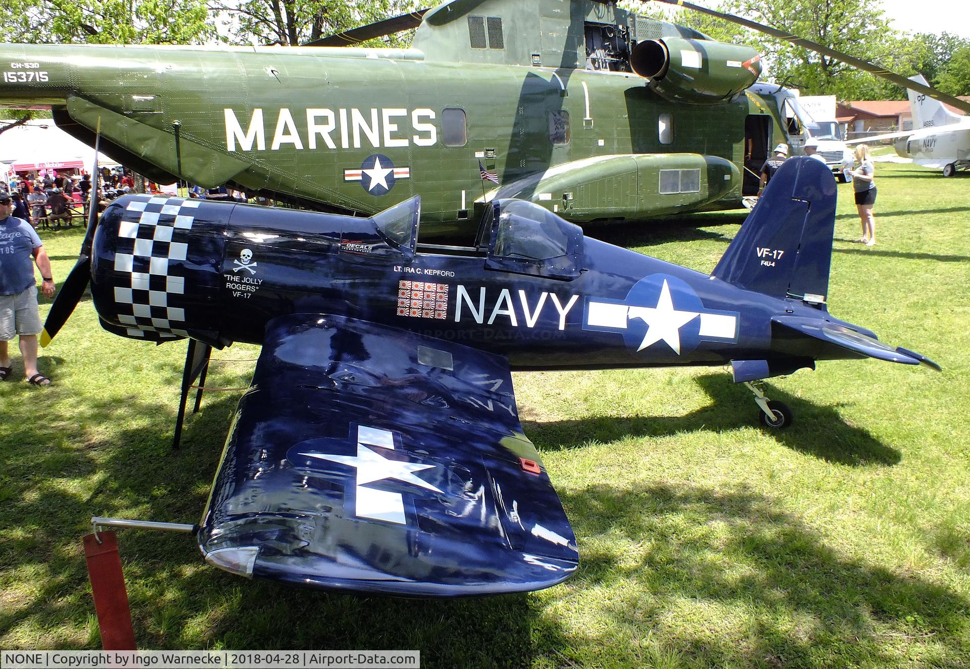NONE, Warbird Kits F4U Corsair 1/2-scale replica C/N Unknown_none, Warbird Kits (Roger Smith) F4U Corsair 1/2-scale replica at the Fort Worth Aviation Museum, Fort Worth TX