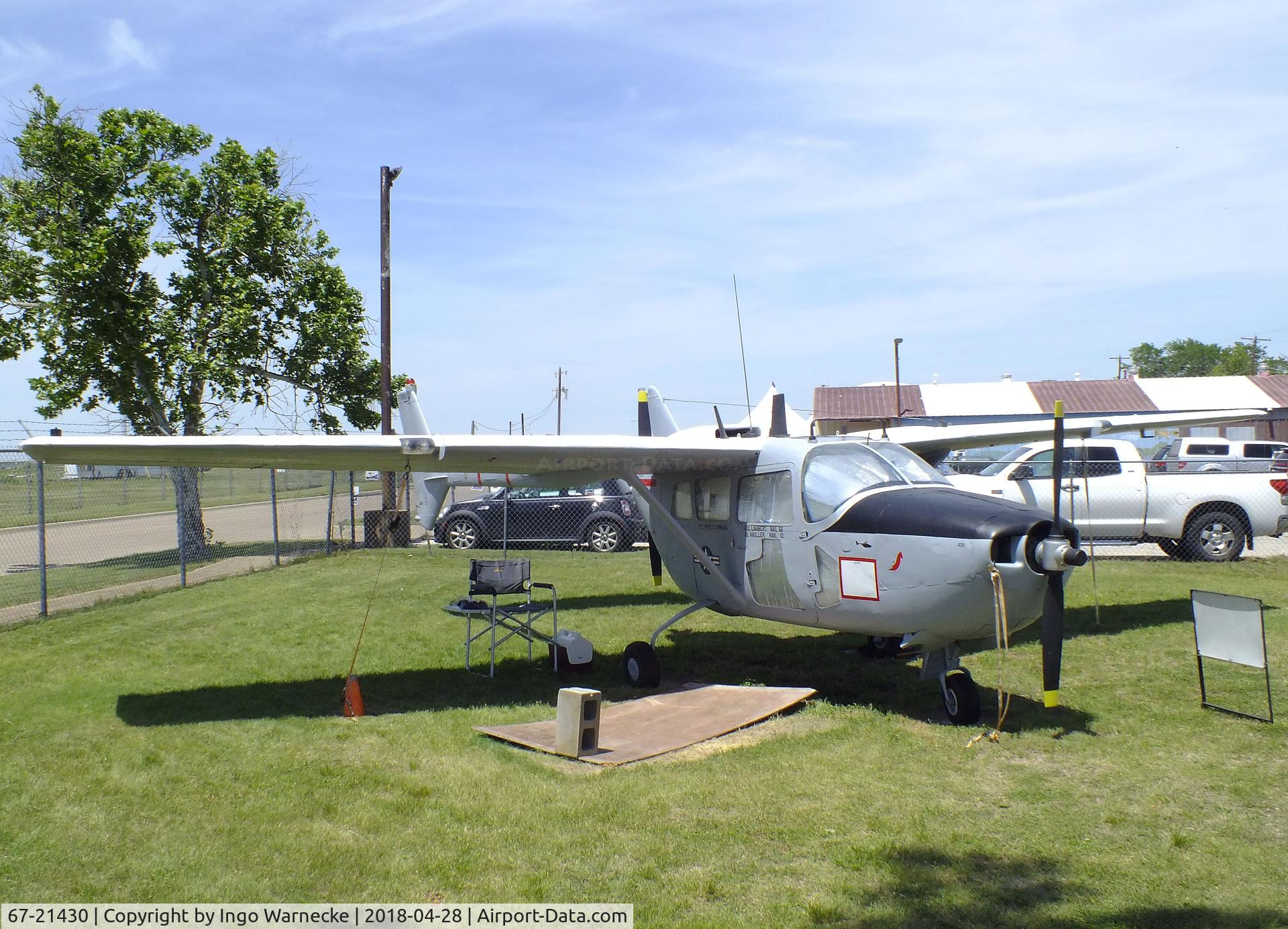 67-21430, 1967 Cessna O-2A Super Skymaster Super Skymaster C/N 377M-0136, Cessna O-2A Super Skymaster at the Fort Worth Aviation Museum, Fort Worth TX