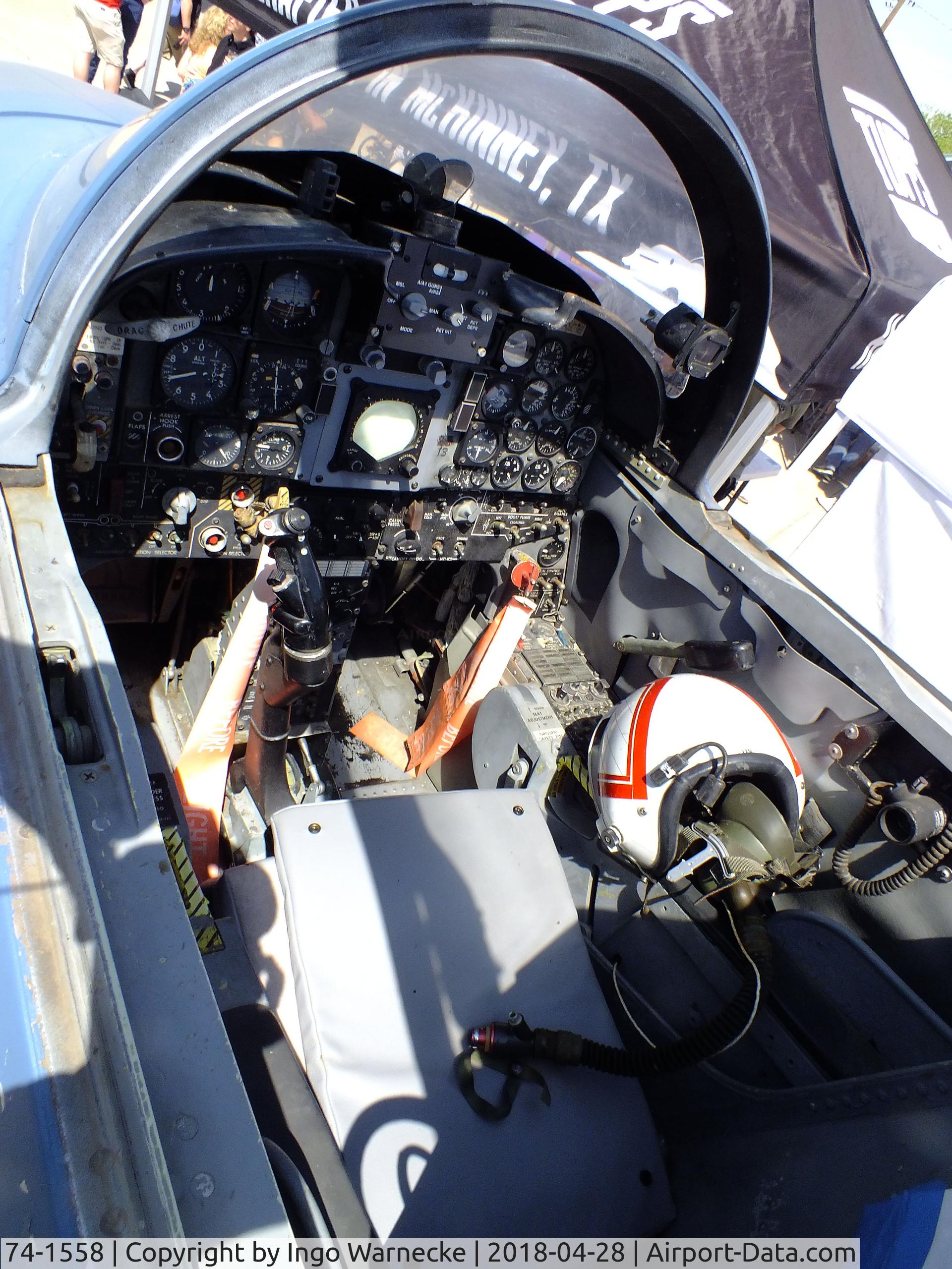74-1558, 1974 Northrop F-5E Tiger II C/N R.1218, Northrop F-5E Tiger II at the Fort Worth Aviation Museum, Fort Worth TX  #c