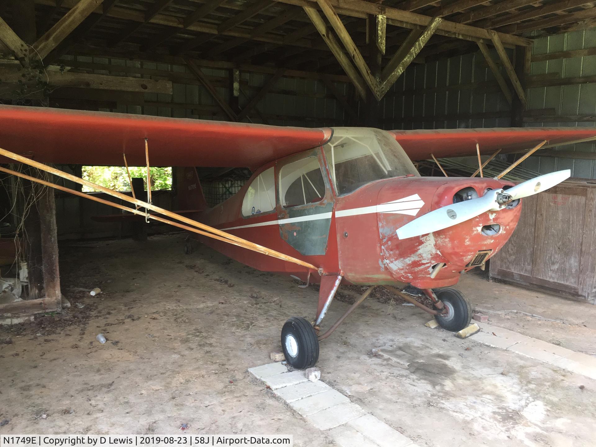 N1749E, 1946 Aeronca 7AC Champion C/N 7AC-5316, AERONCA N1749E