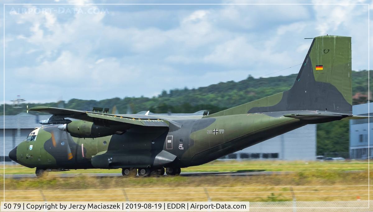 50 79, 1970 Transall C-160D C/N D116, Transall C-160D,