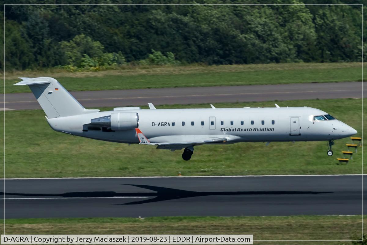 D-AGRA, 2000 Canadair CRJ-200LR (CL-600-2B19) C/N 7384, Canadair CRJ-200LR