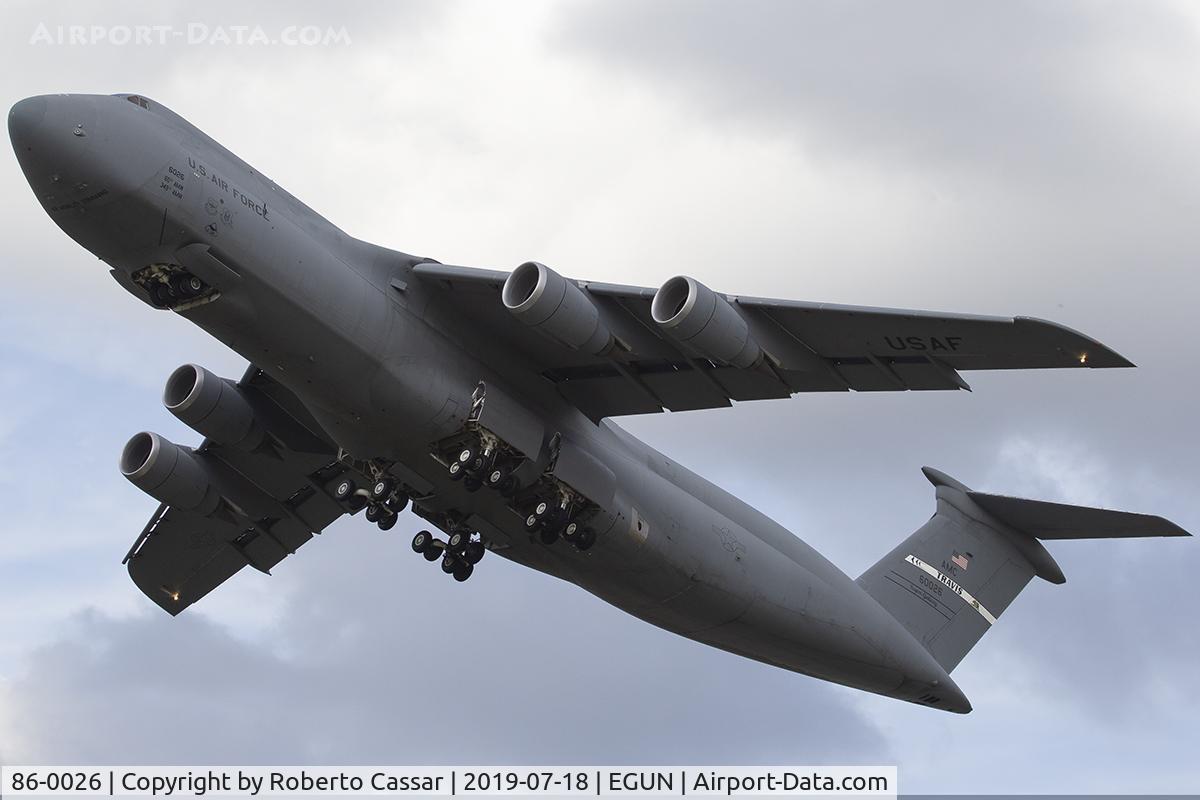 86-0026, Lockheed C-5M Super Galaxy C/N 500-0112, Mildenhall