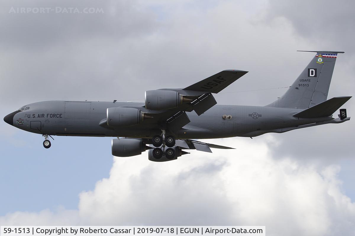 59-1513, 1960 Boeing KC-135T Stratotanker C/N 18001, Mildenhall