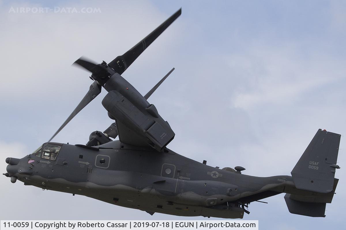 11-0059, 2011 Bell-Boeing CV-22B Osprey C/N D1039, Mildenhall