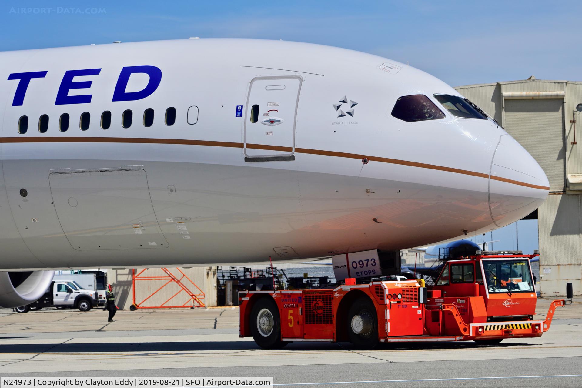 N24973, 2018 Boeing 787-9 Dreamliner Dreamliner C/N 40941, SFO 2019.