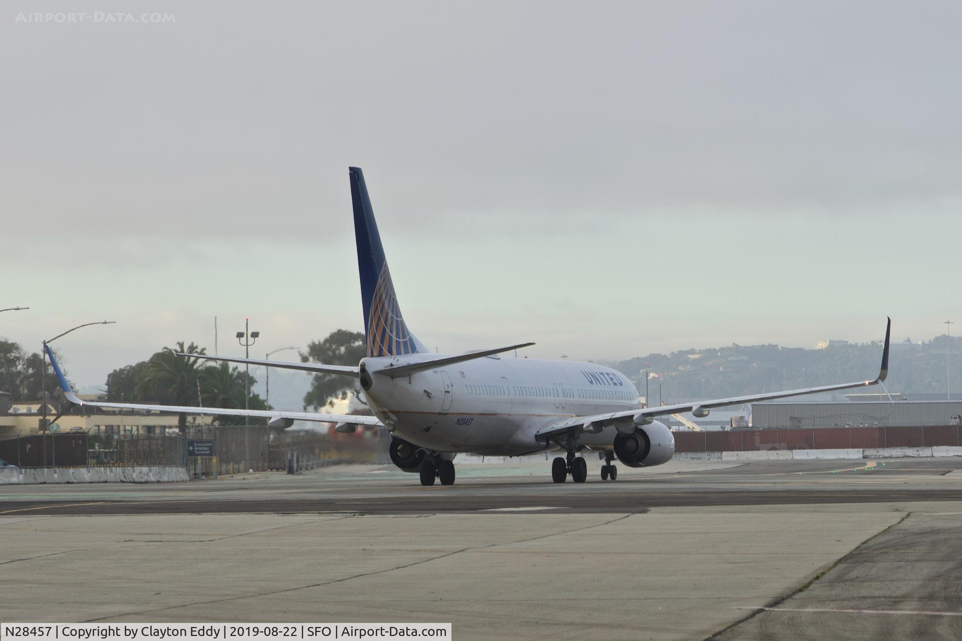 N28457, 2012 Boeing 737-924/ER C/N 41744, SFO 2019.
